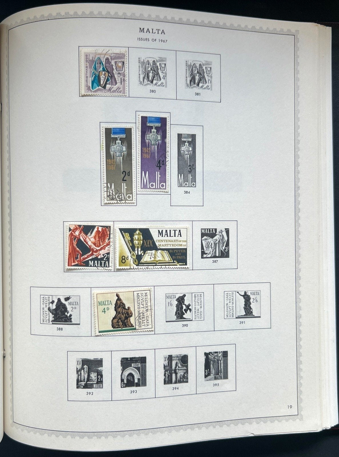 Cyprus Gibraltar Ireland Malta Stamp Collection Minkus Specialty Album ZAYIX