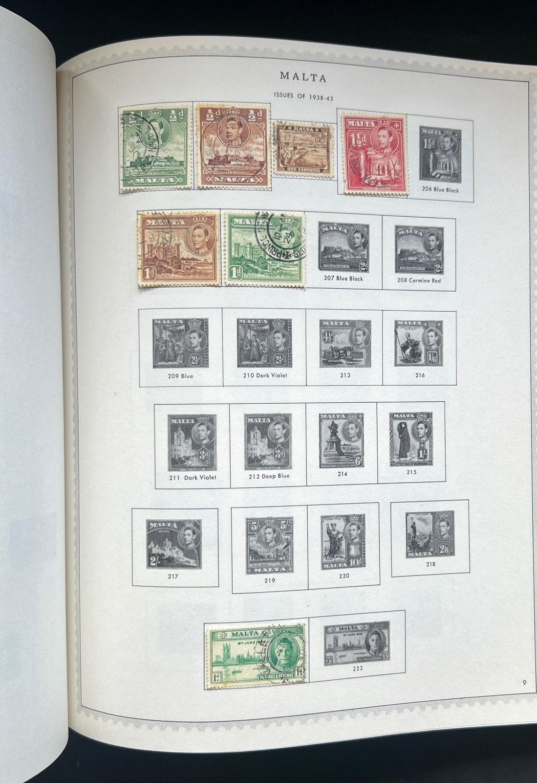 Cyprus Gibraltar Ireland Malta Stamp Collection Minkus Specialty Album ZAYIX