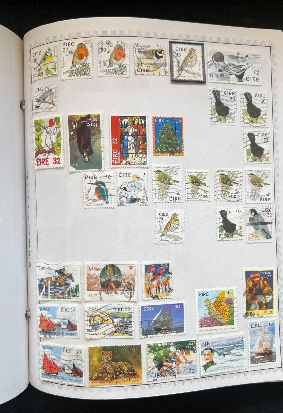 Cyprus Gibraltar Ireland Malta Stamp Collection Minkus Specialty Album ZAYIX