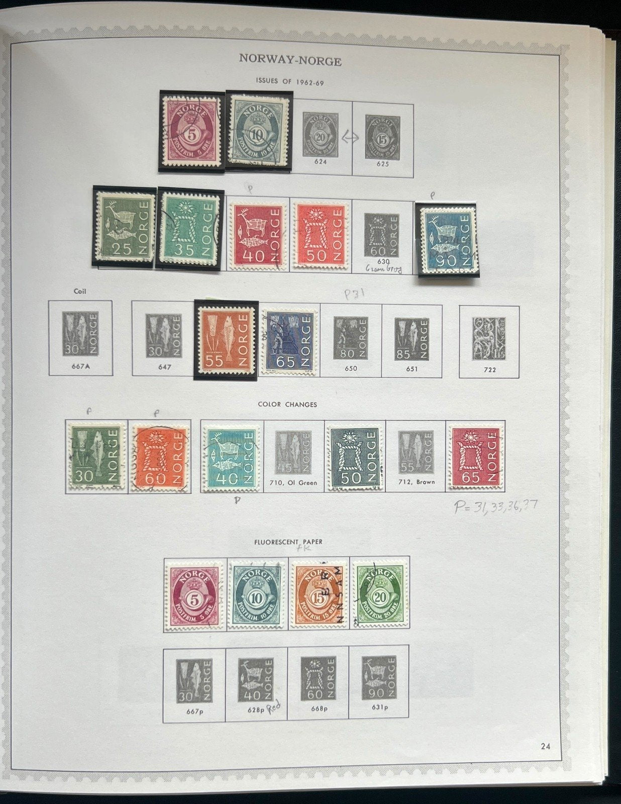 Norway Iceland Latvia Lithuania Stamp Collection Minkus Specialty Album ZAYIX