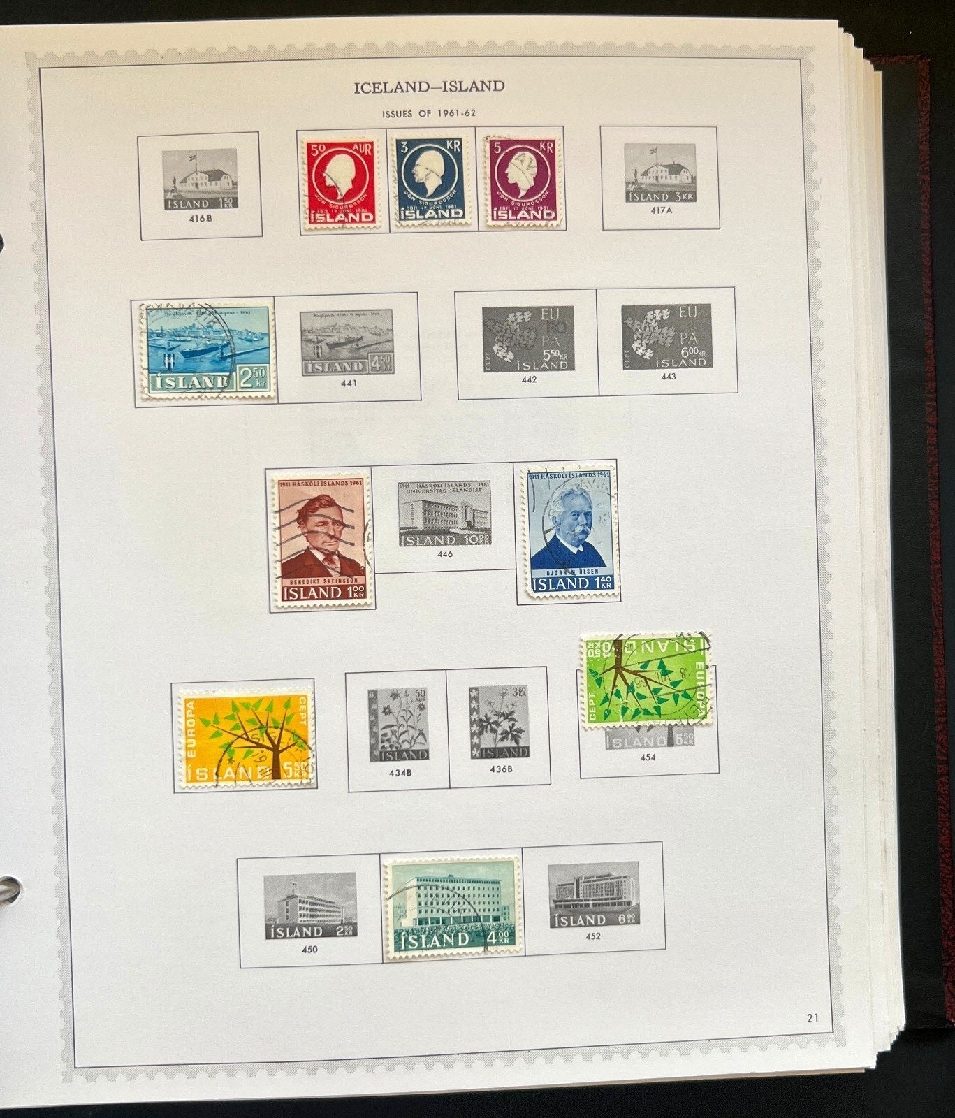 Norway Iceland Latvia Lithuania Stamp Collection Minkus Specialty Album ZAYIX