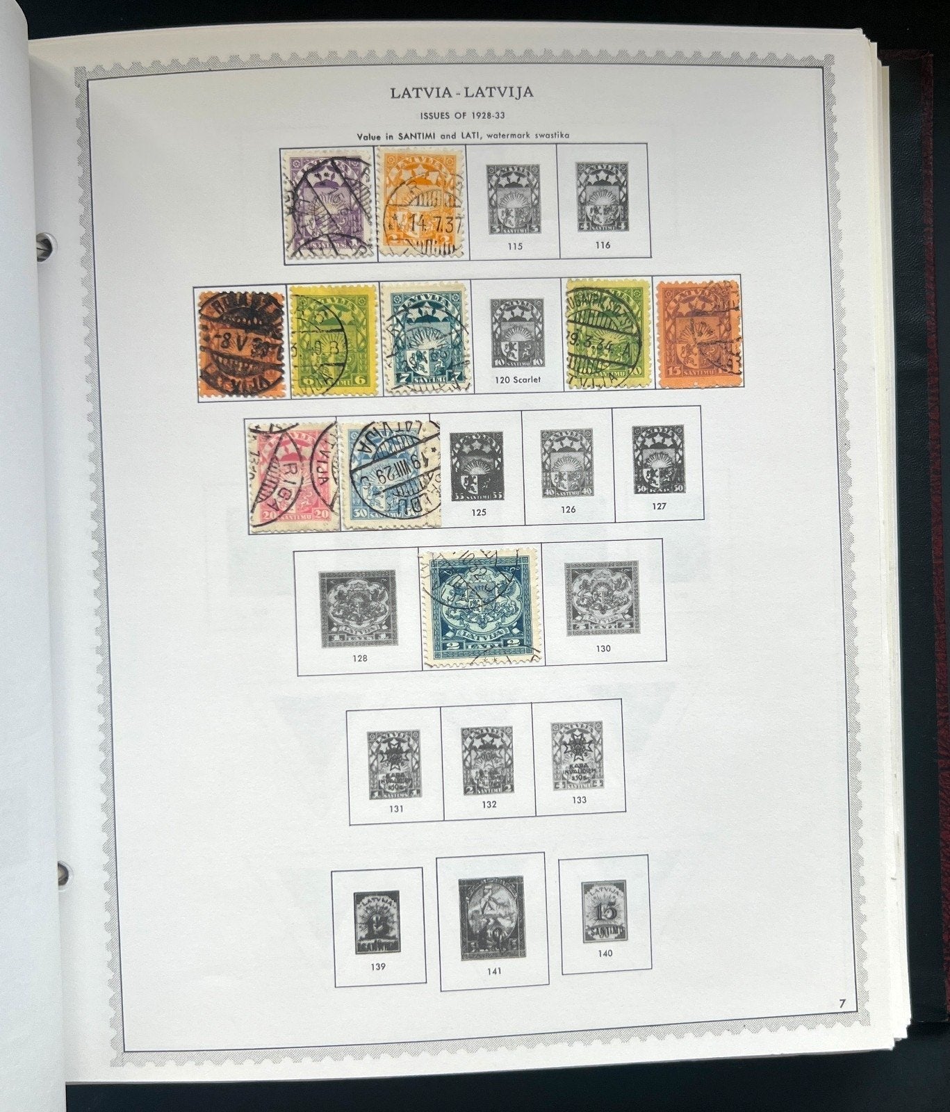 Norway Iceland Latvia Lithuania Stamp Collection Minkus Specialty Album ZAYIX