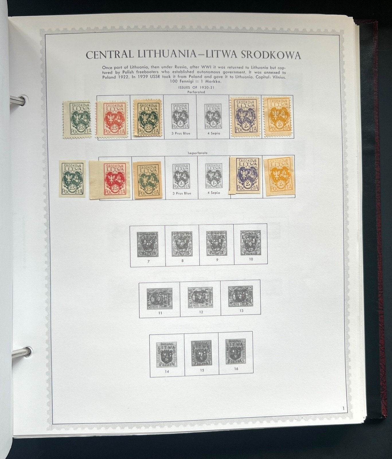 Norway Iceland Latvia Lithuania Stamp Collection Minkus Specialty Album ZAYIX