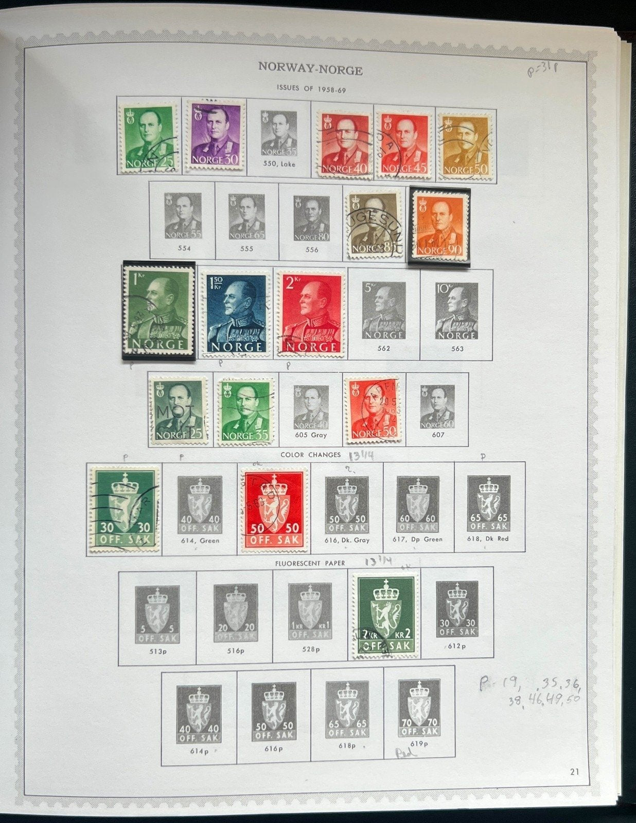 Norway Iceland Latvia Lithuania Stamp Collection Minkus Specialty Album ZAYIX