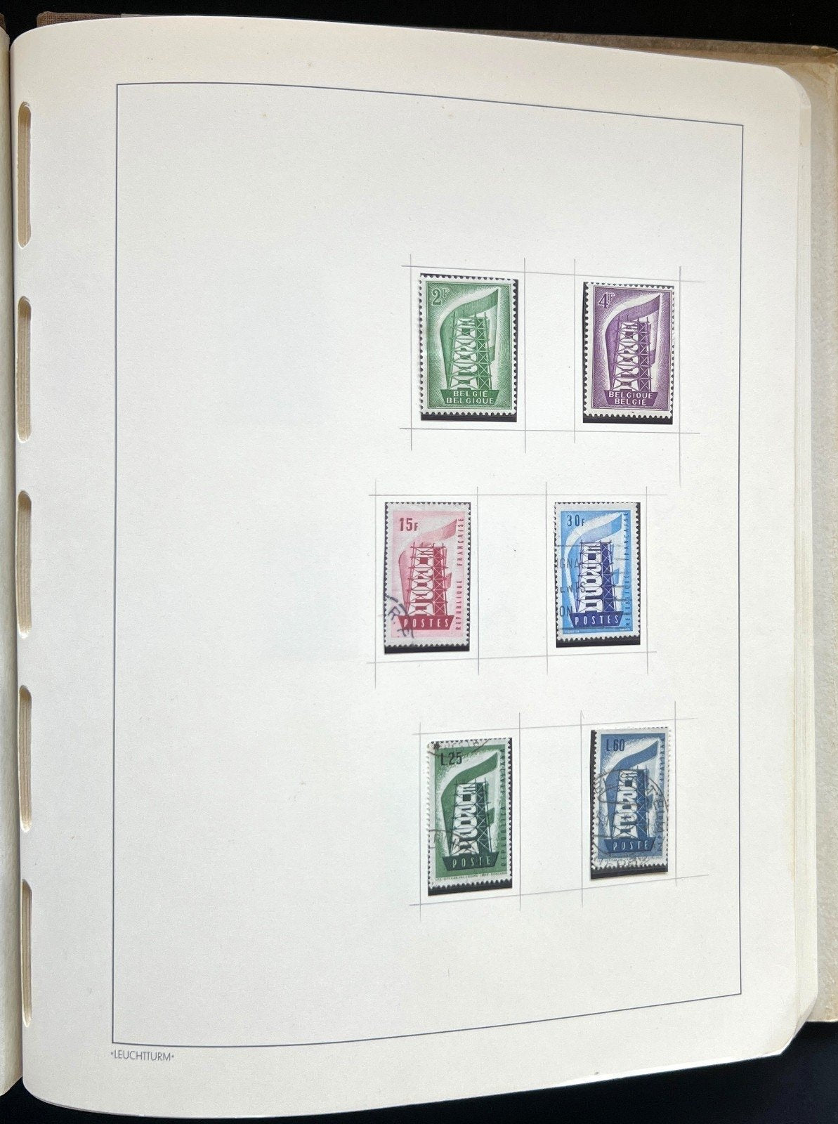 Europa Stamp Collection Album Mint & Used ZAYIX