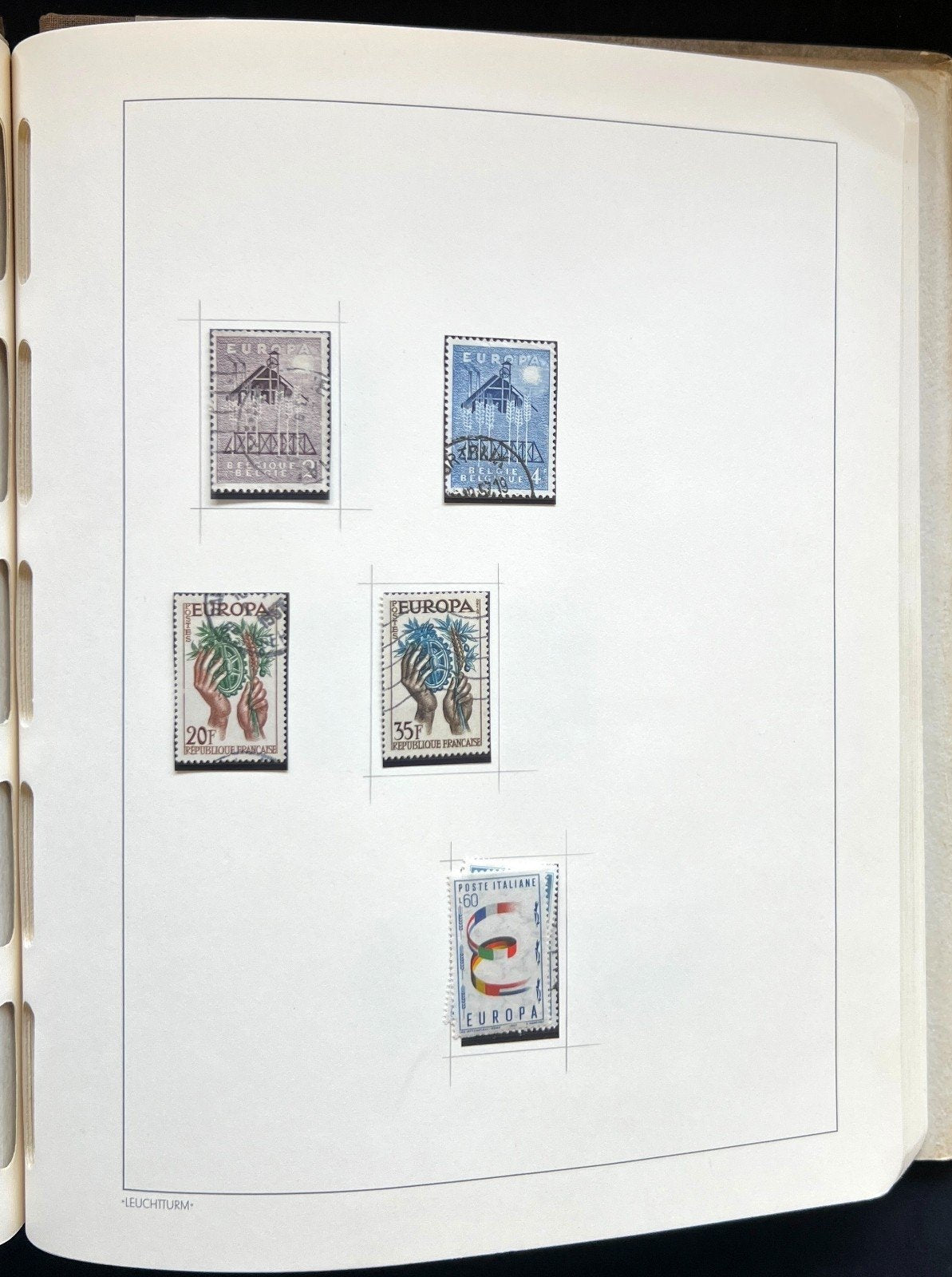 Europa Stamp Collection Album Mint & Used ZAYIX