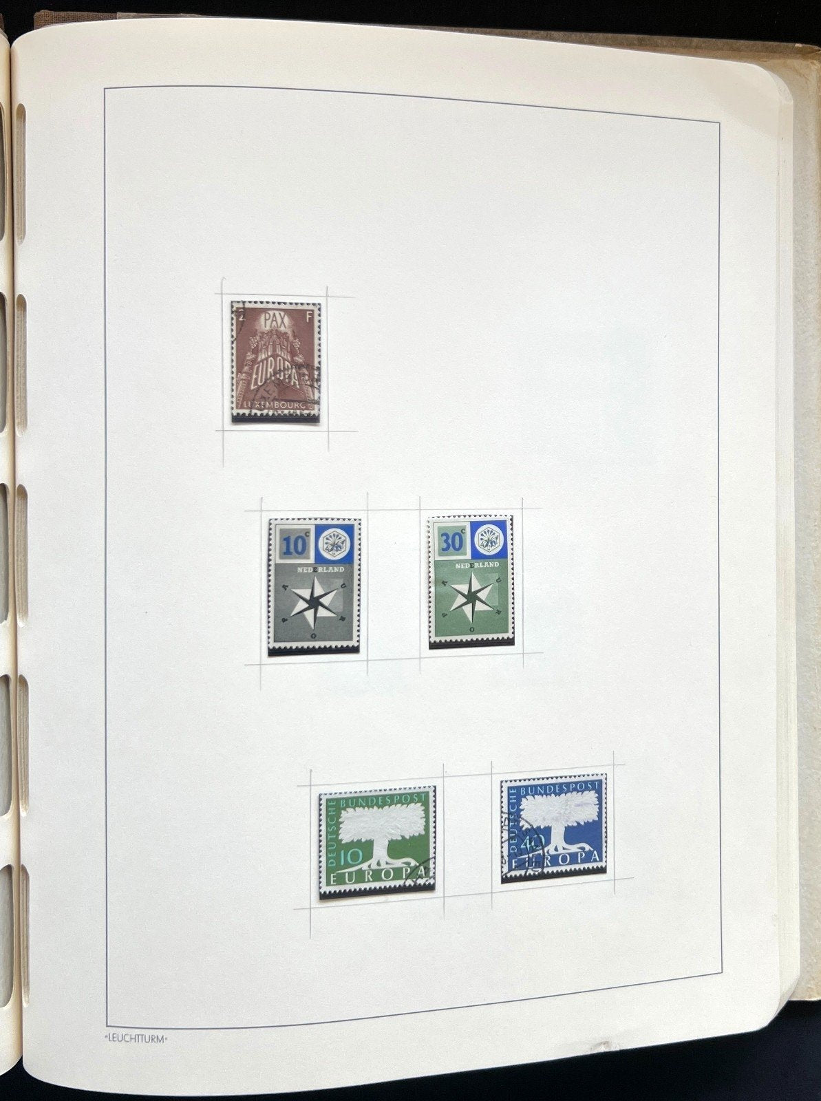 Europa Stamp Collection Album Mint & Used ZAYIX