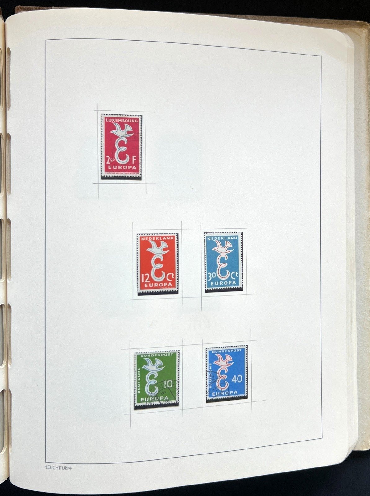 Europa Stamp Collection Album Mint & Used ZAYIX