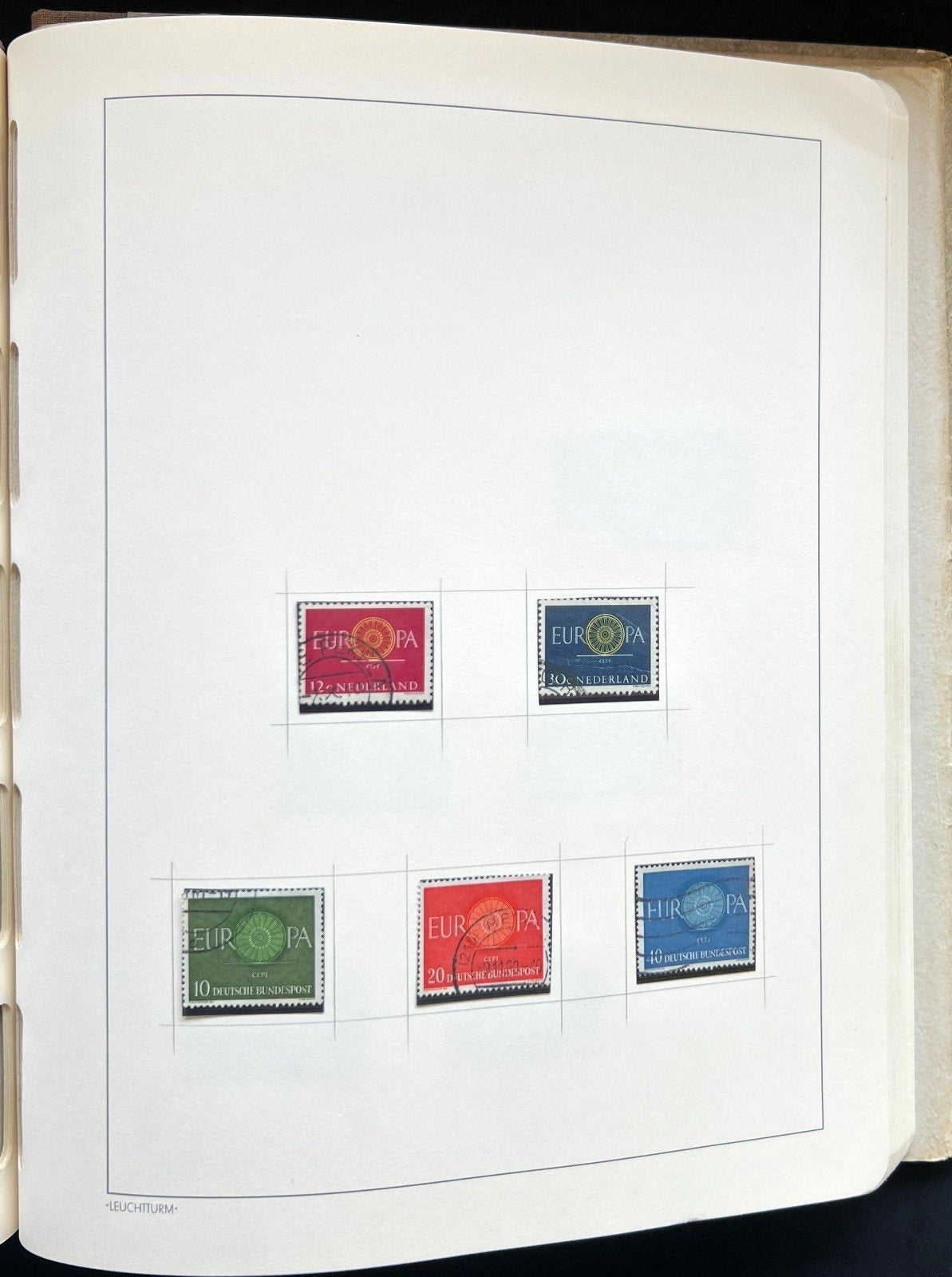 Europa Stamp Collection Album Mint & Used ZAYIX