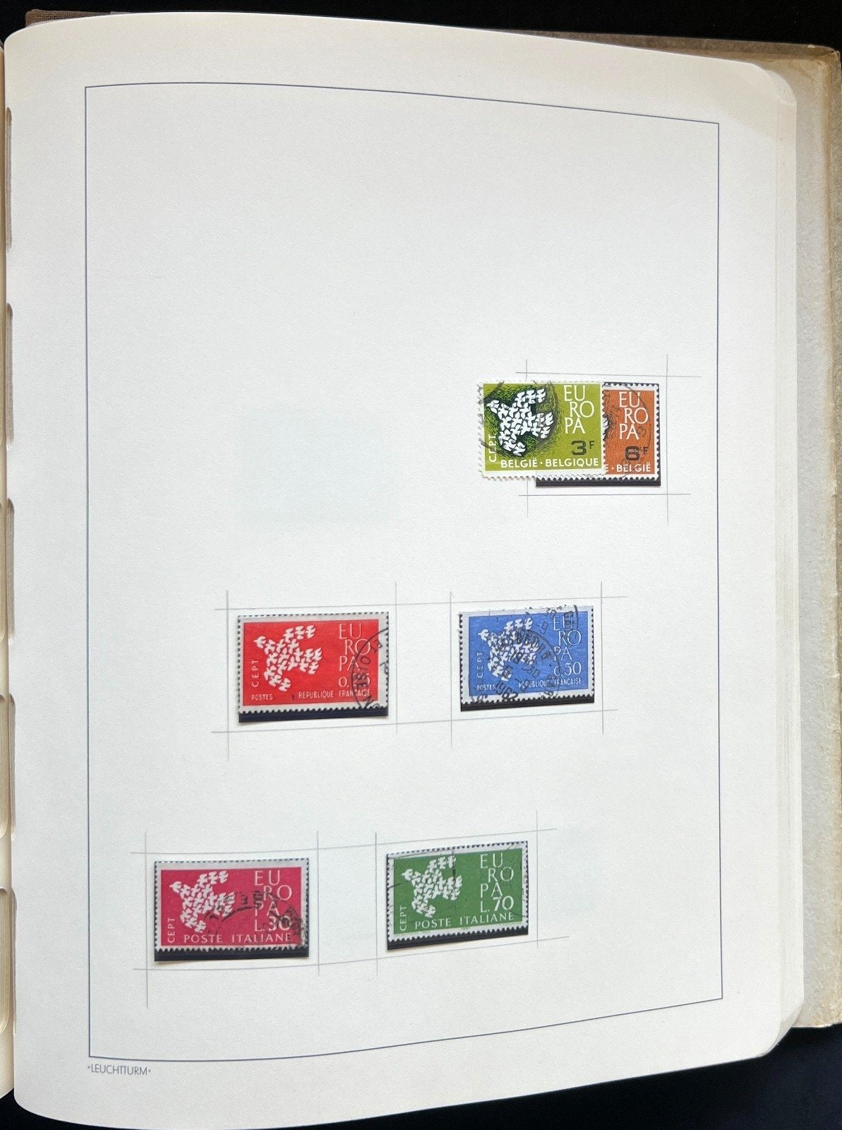 Europa Stamp Collection Album Mint & Used ZAYIX