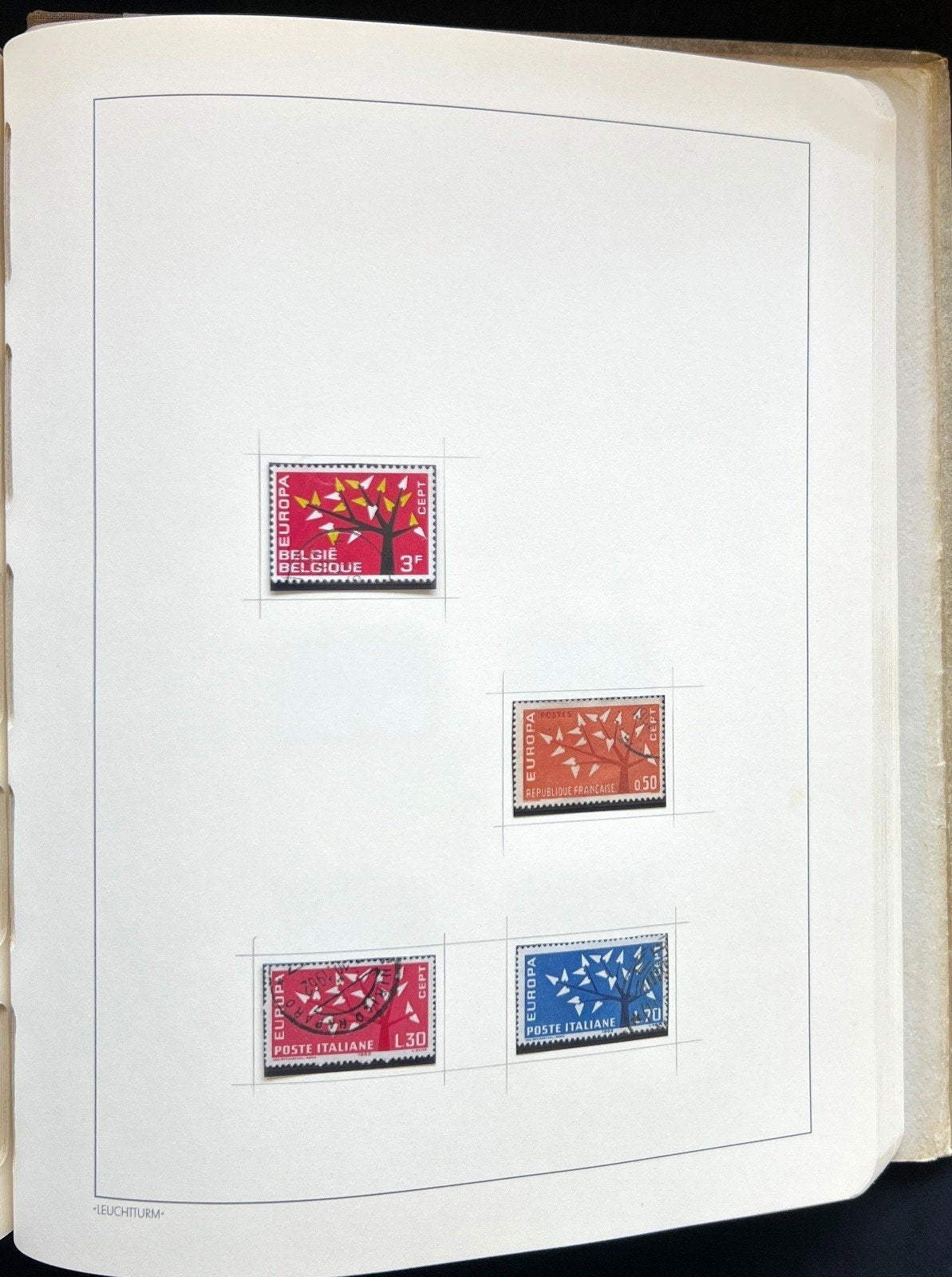 Europa Stamp Collection Album Mint & Used ZAYIX