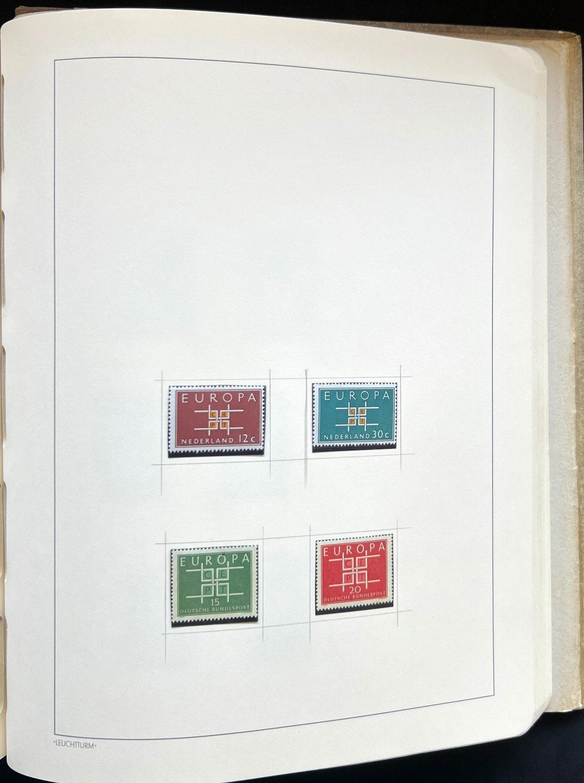 Europa Stamp Collection Album Mint & Used ZAYIX