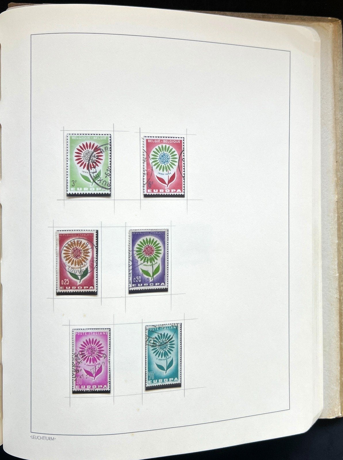 Europa Stamp Collection Album Mint & Used ZAYIX