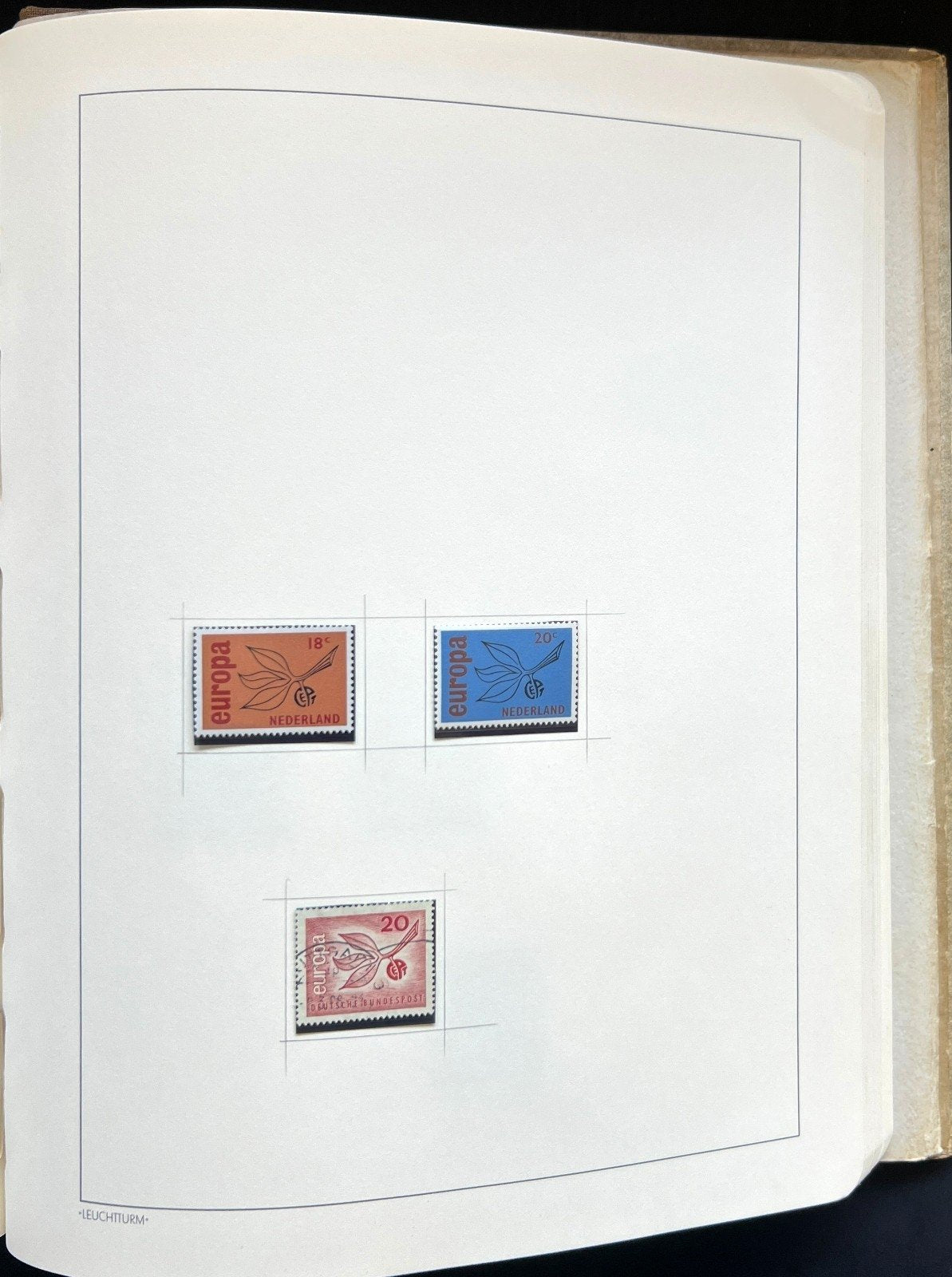 Europa Stamp Collection Album Mint & Used ZAYIX