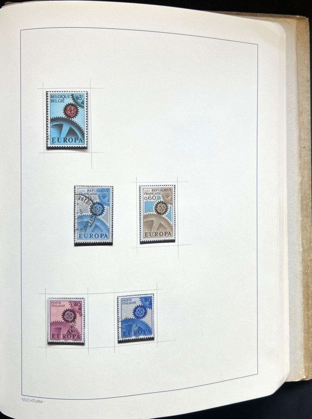 Europa Stamp Collection Album Mint & Used ZAYIX