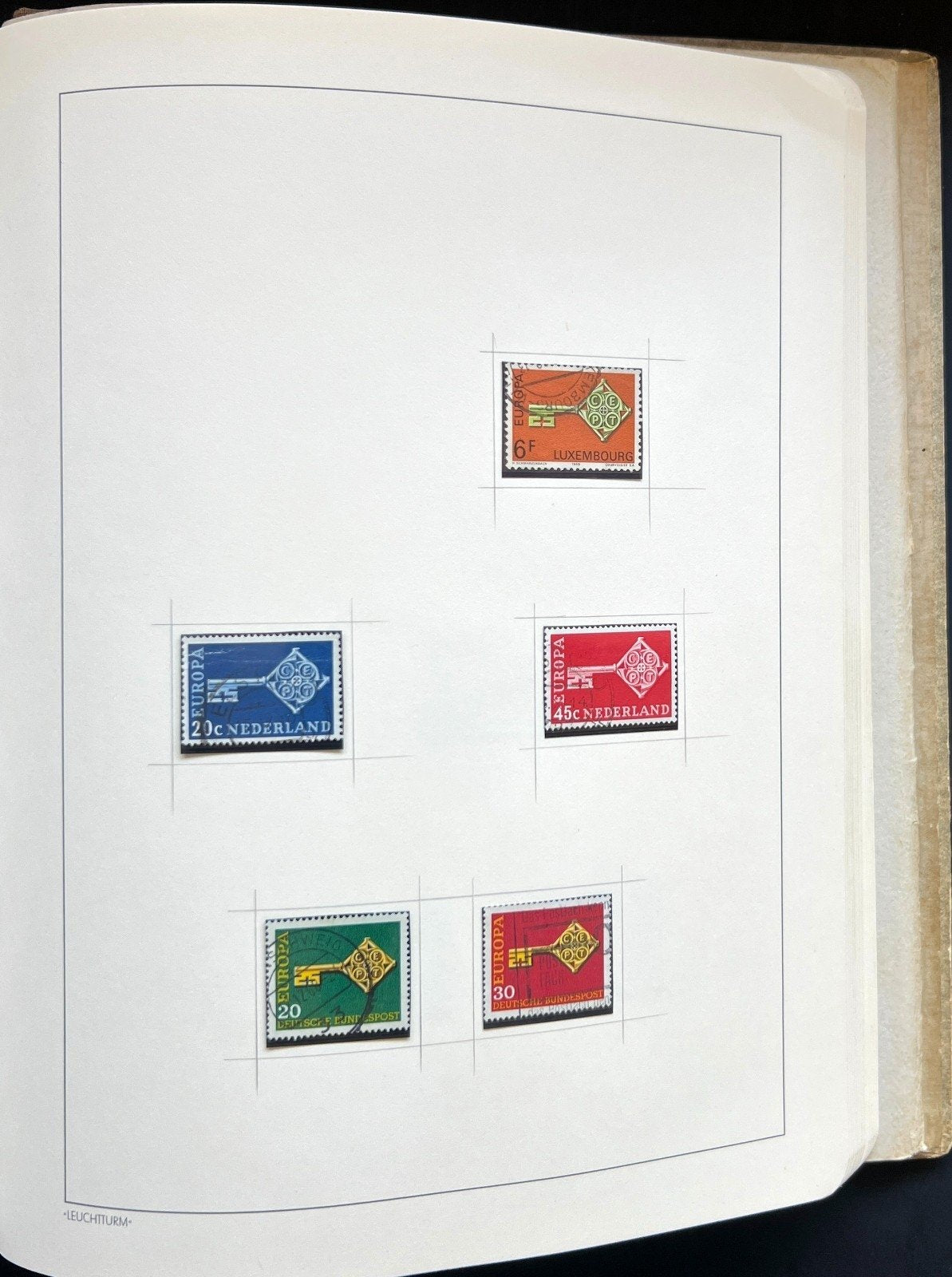 Europa Stamp Collection Album Mint & Used ZAYIX