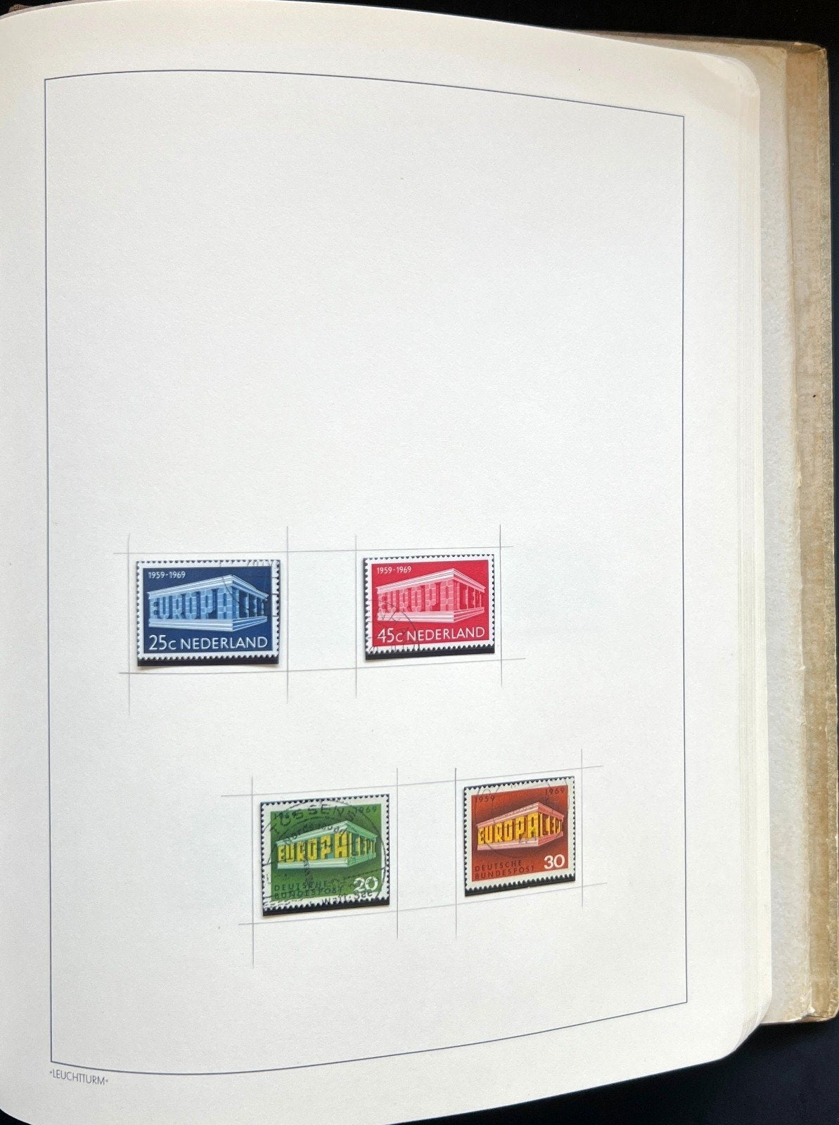 Europa Stamp Collection Album Mint & Used ZAYIX