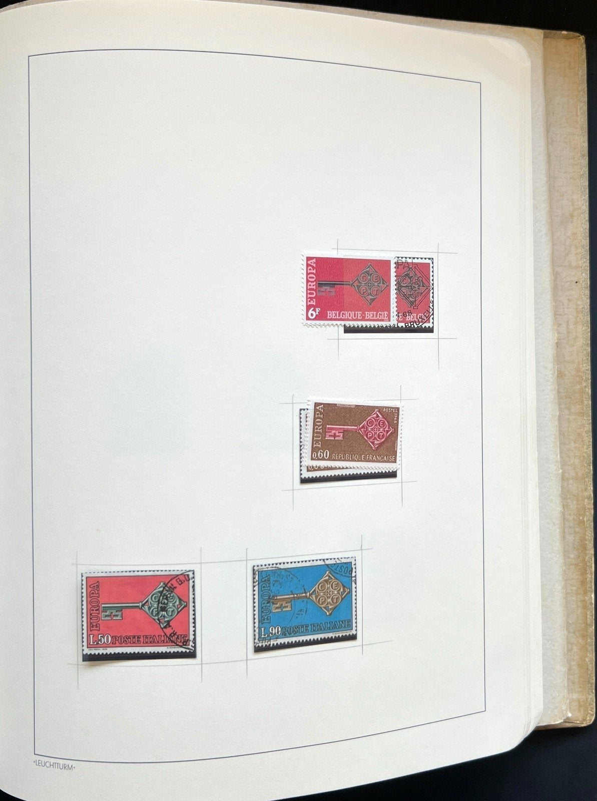 Europa Stamp Collection Album Mint & Used ZAYIX