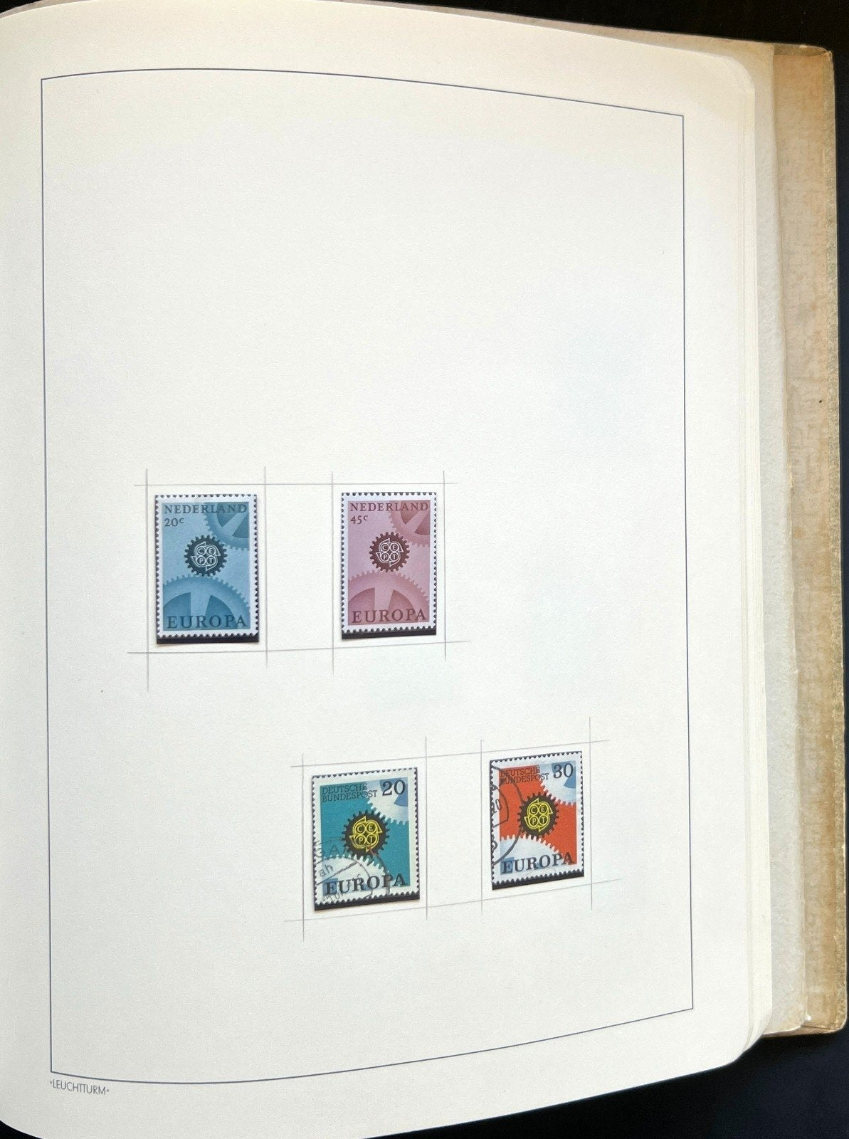 Europa Stamp Collection Album Mint & Used ZAYIX