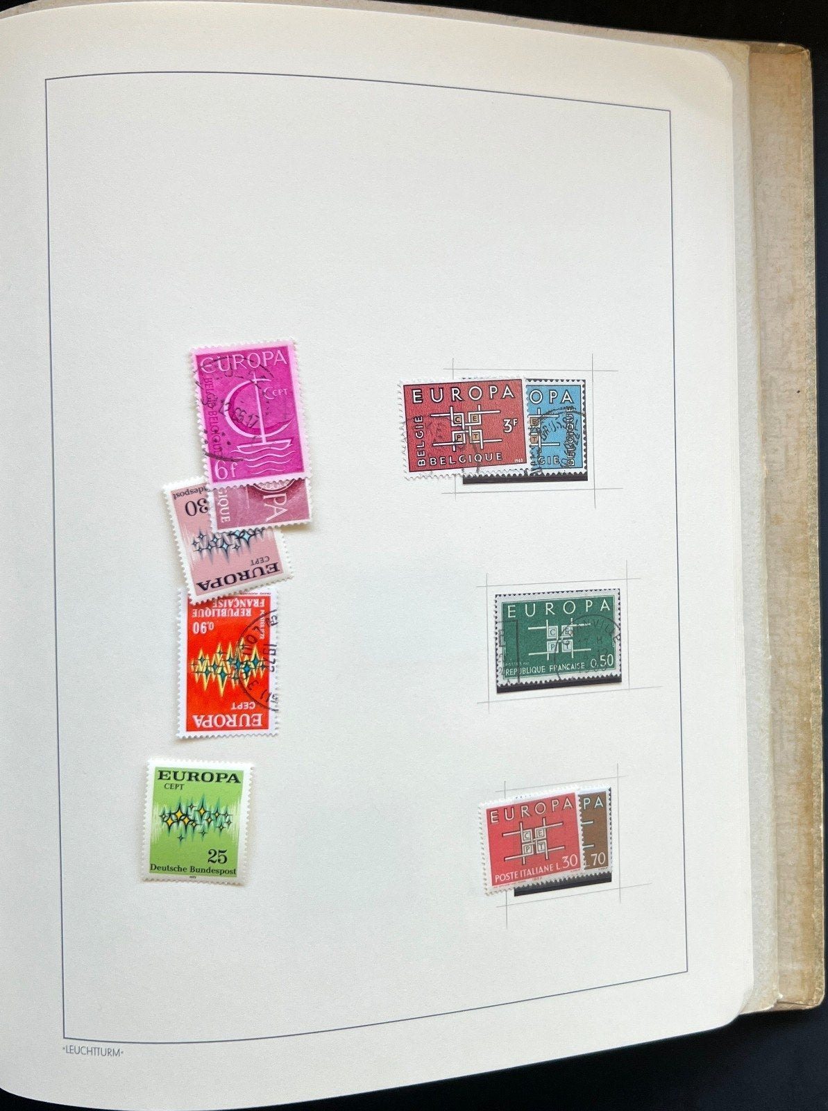 Europa Stamp Collection Album Mint & Used ZAYIX