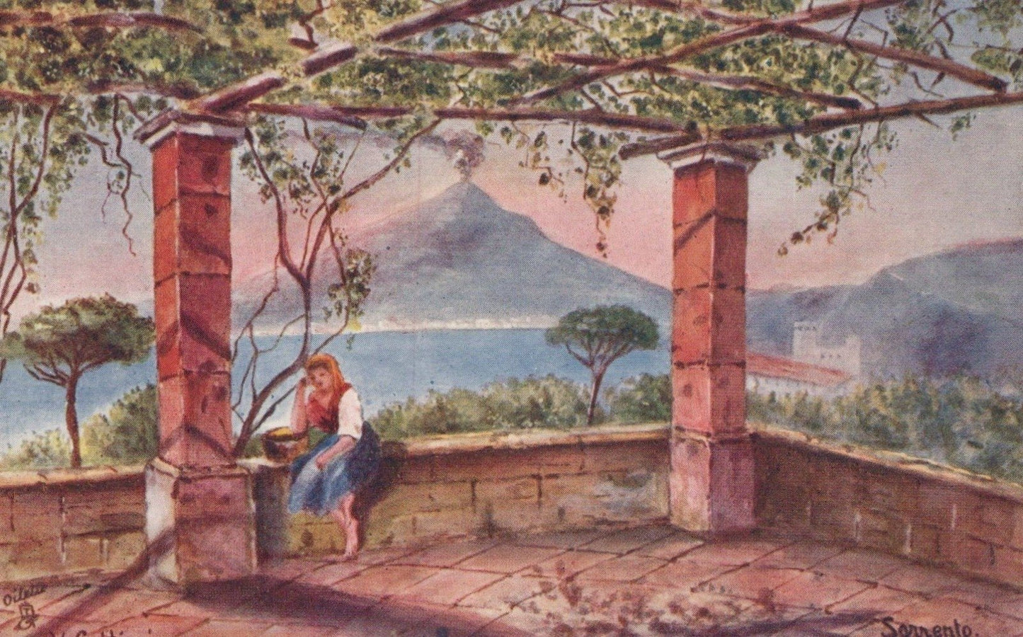 Cities & Towns of Italy Vintage Postcard Collection 1908 ZAYIX