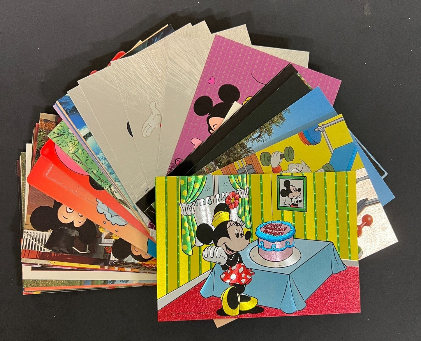 Disney & Mickey Mouse Postcard Collection 40 Cards ZAYIX
