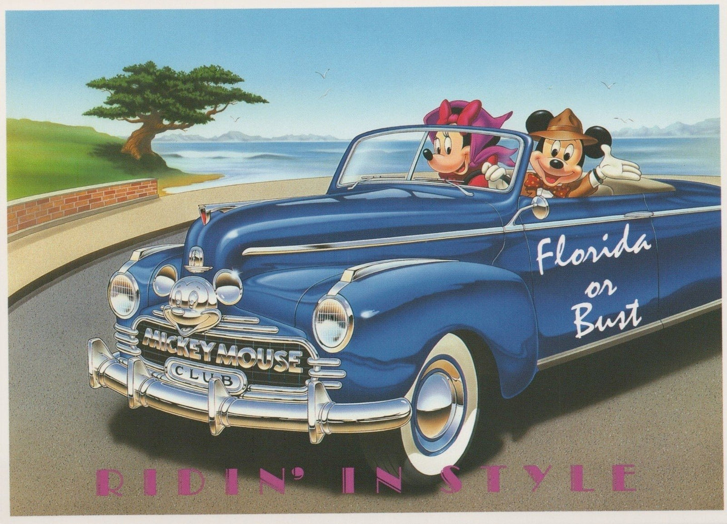 Disney & Mickey Mouse Postcard Collection 40 Cards ZAYIX