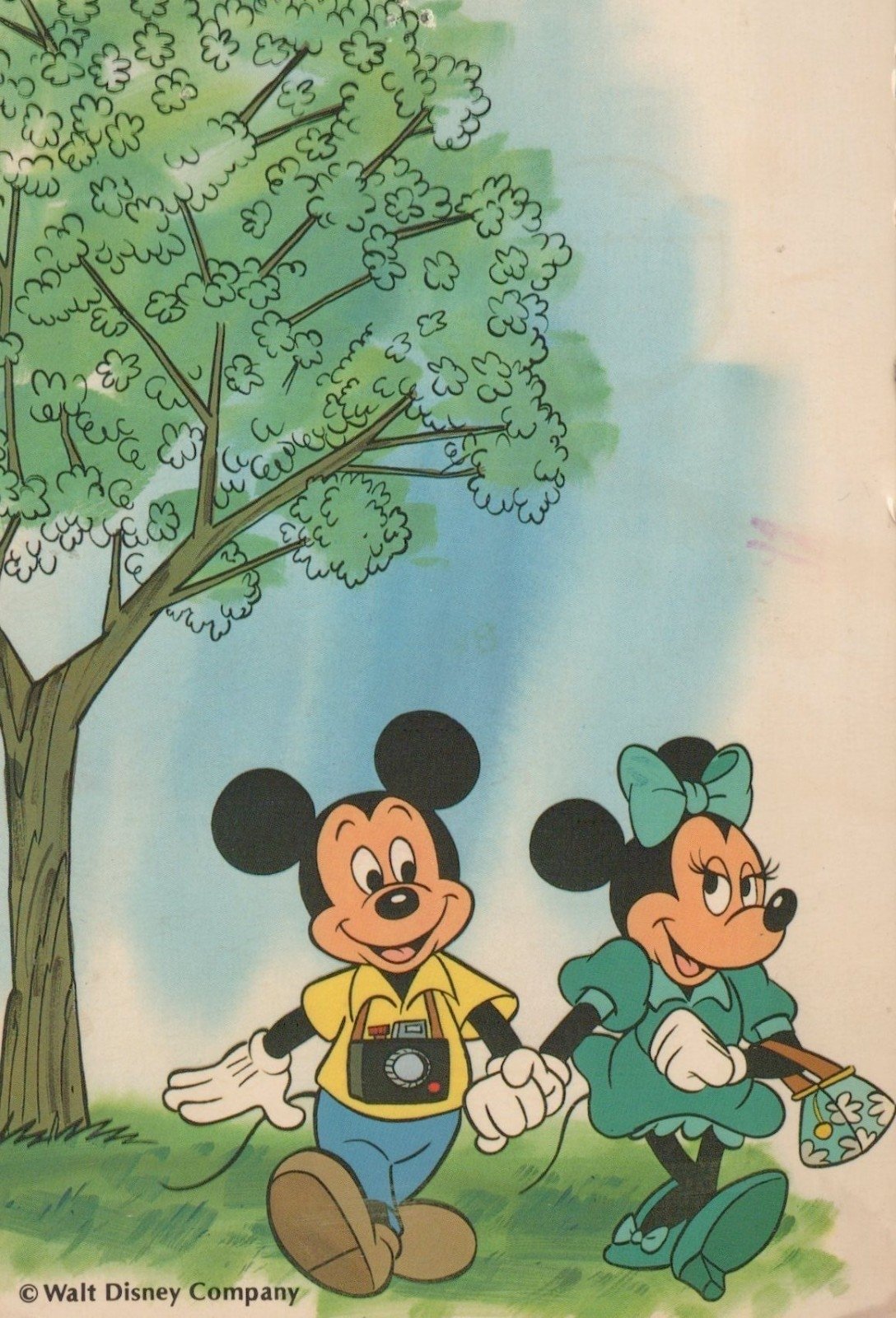 Disney & Mickey Mouse Postcard Collection 40 Cards ZAYIX