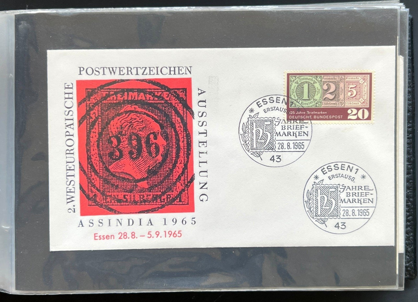 Germany First Day Cover Collection Album 96 Covers FDC 1965-1973 ZAYIX