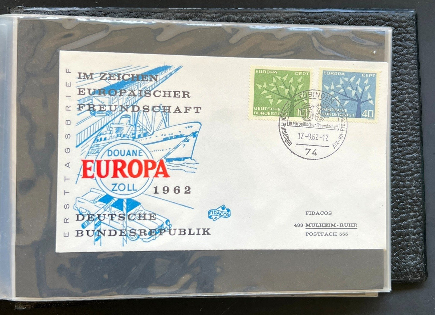 Germany First Day Cover Collection Album 96 Covers FDC 1965-1973 ZAYIX