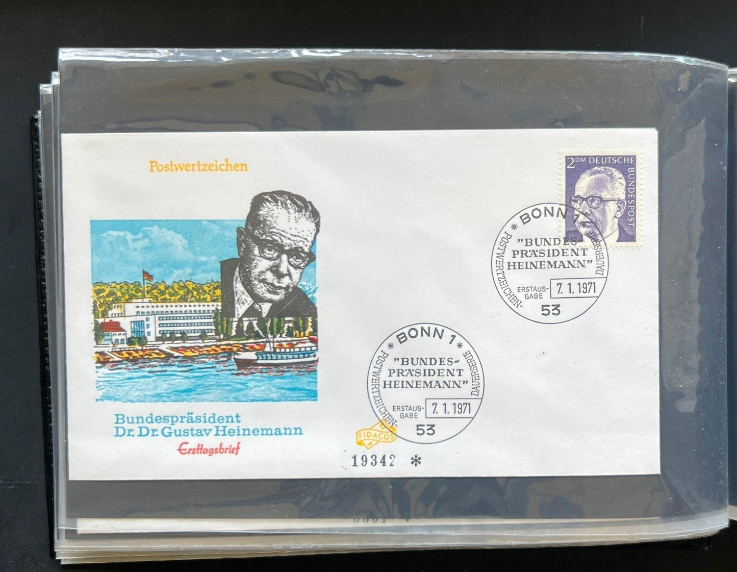 Germany First Day Cover Collection Album 96 Covers FDC 1965-1973 ZAYIX