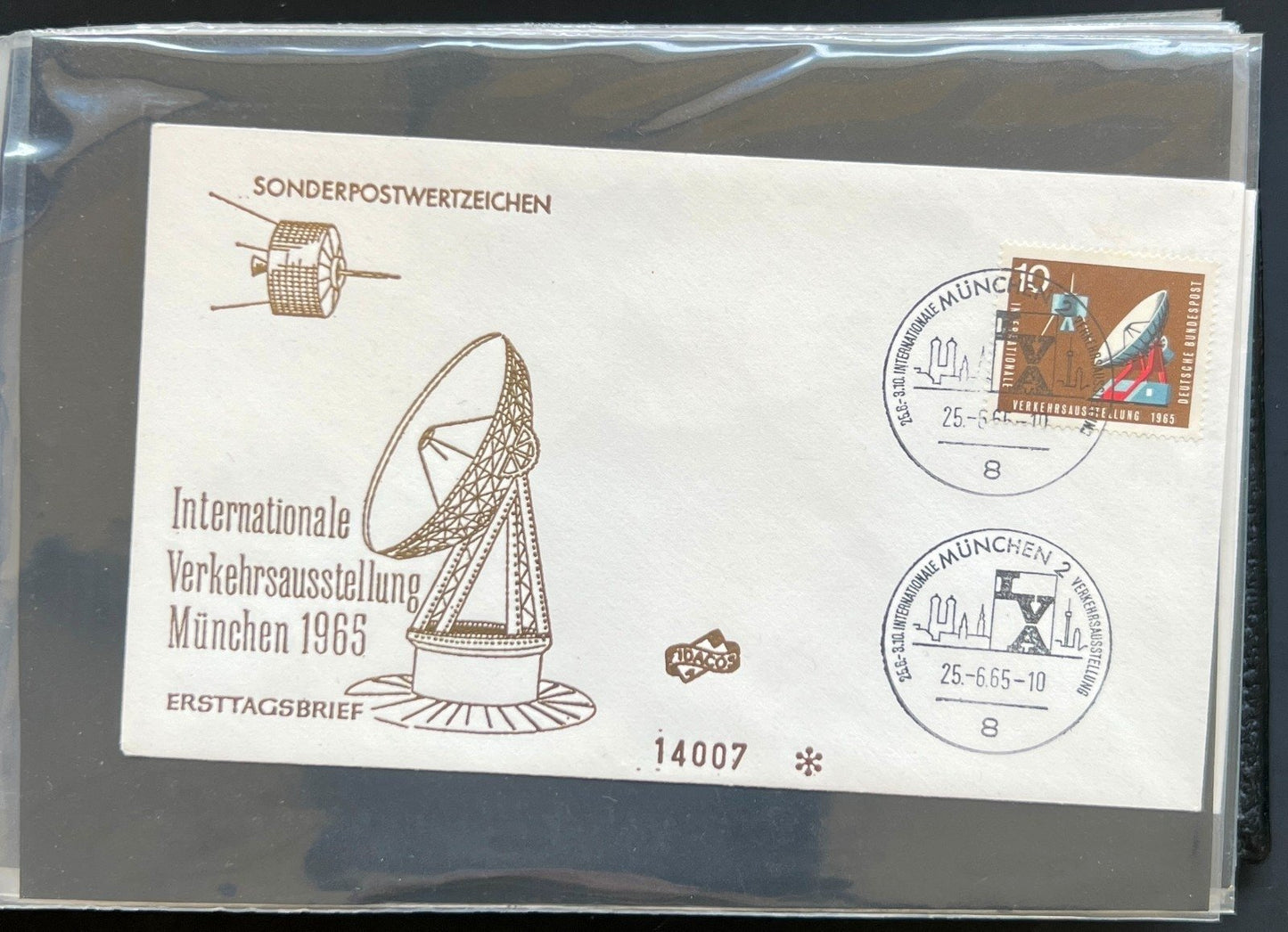 Germany First Day Cover Collection Album 96 Covers FDC 1965-1973 ZAYIX