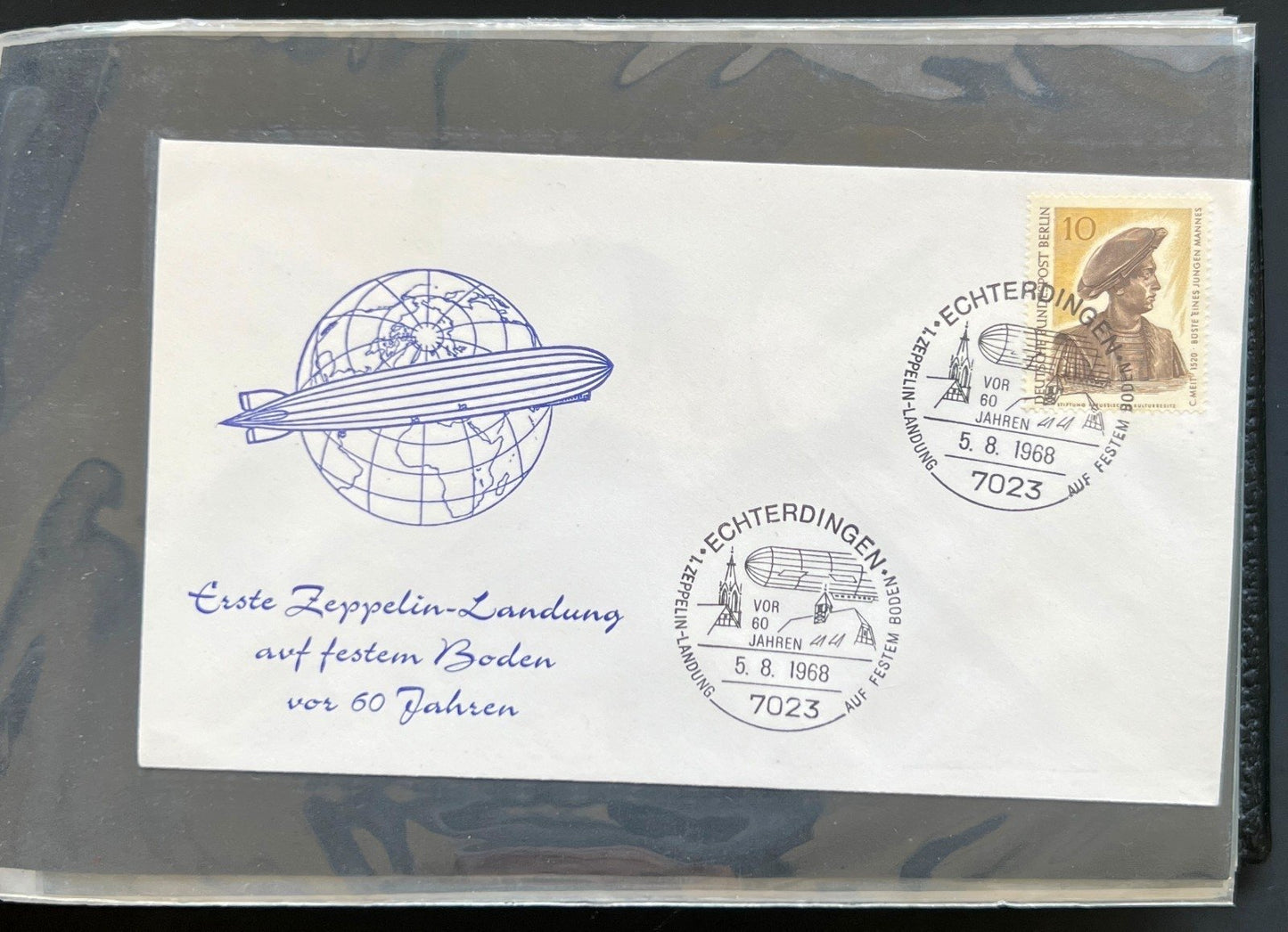 Germany First Day Cover Collection Album 96 Covers FDC 1965-1973 ZAYIX
