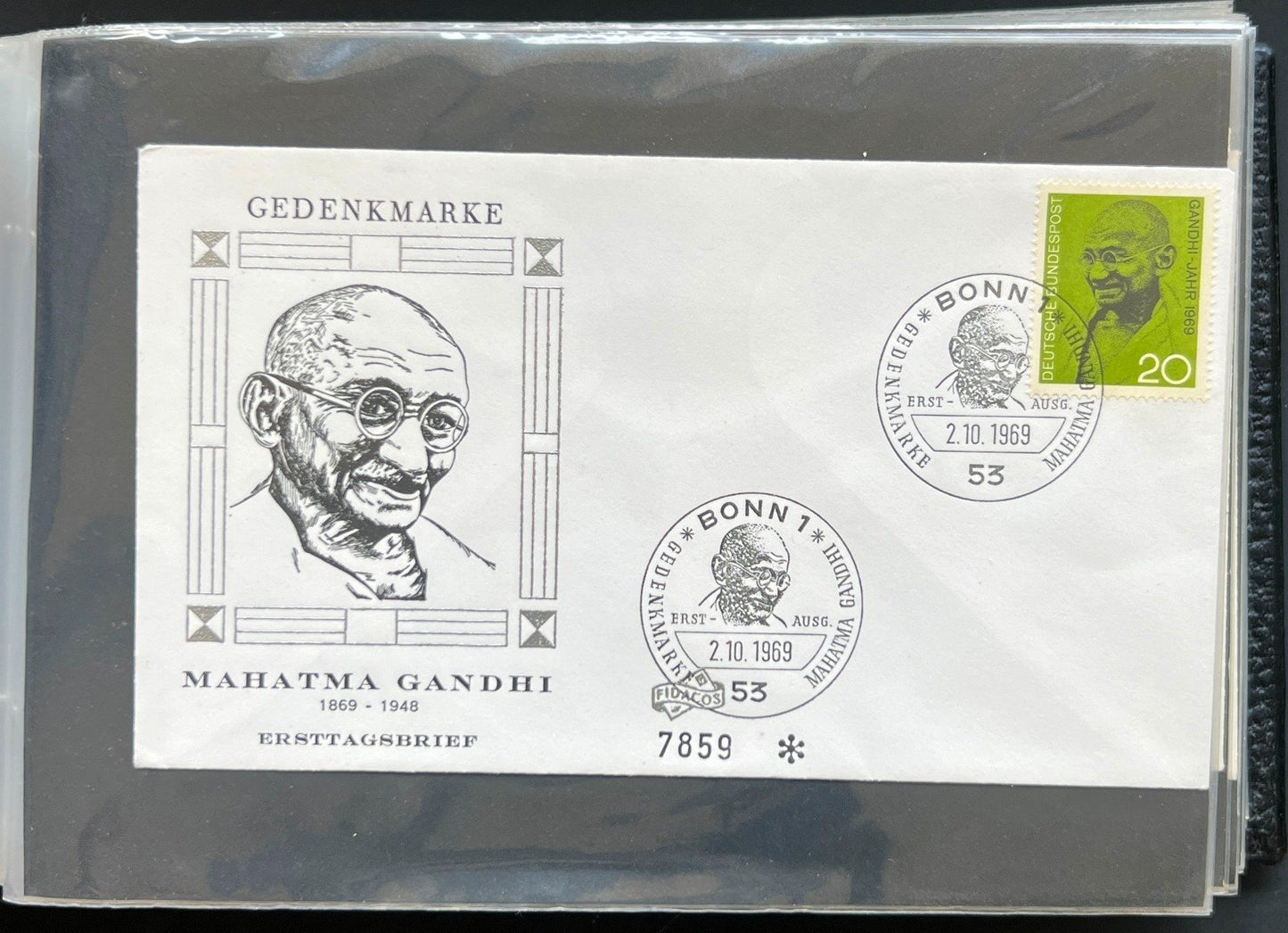 Germany First Day Cover Collection Album 96 Covers FDC 1965-1973 ZAYIX