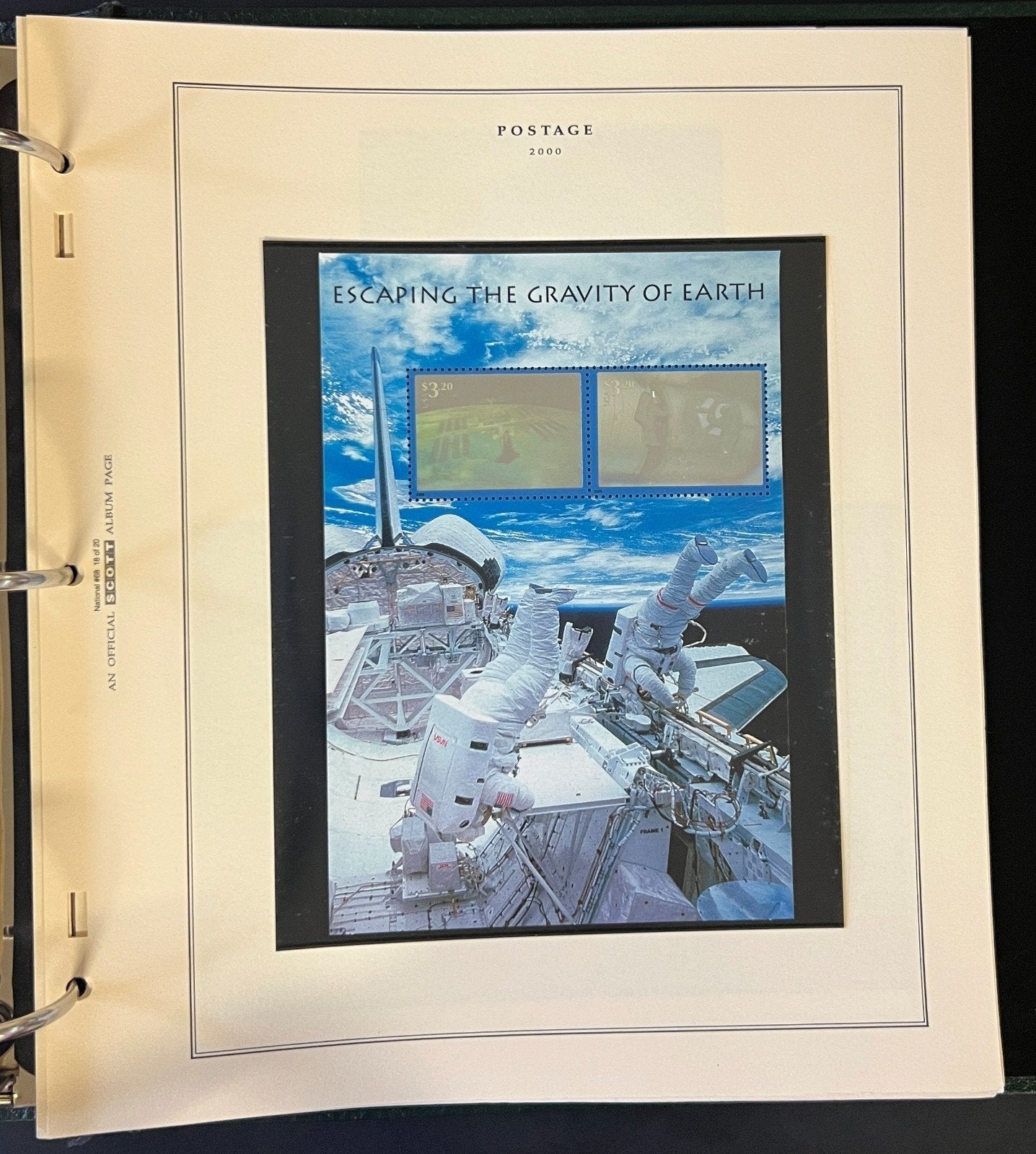 United States Stamp Collection Scott Album Mint & Used 1995-2000 ZAYIX