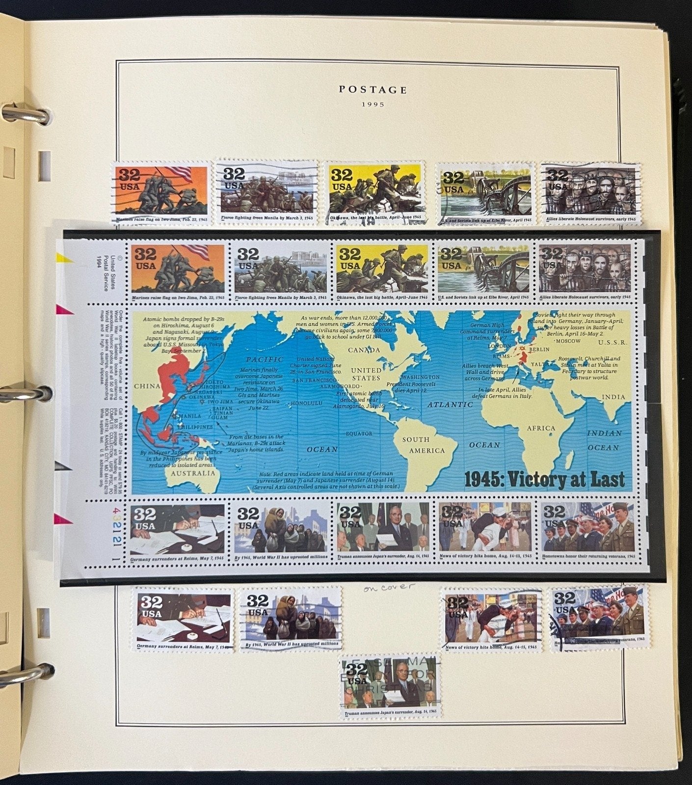 United States Stamp Collection Scott Album Mint & Used 1995-2000 ZAYIX