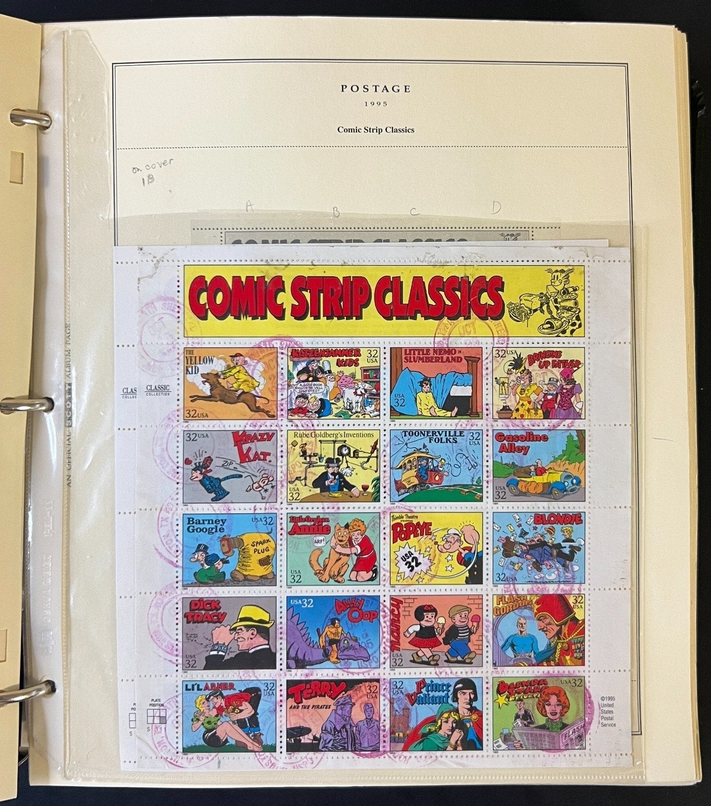 United States Stamp Collection Scott Album Mint & Used 1995-2000 ZAYIX
