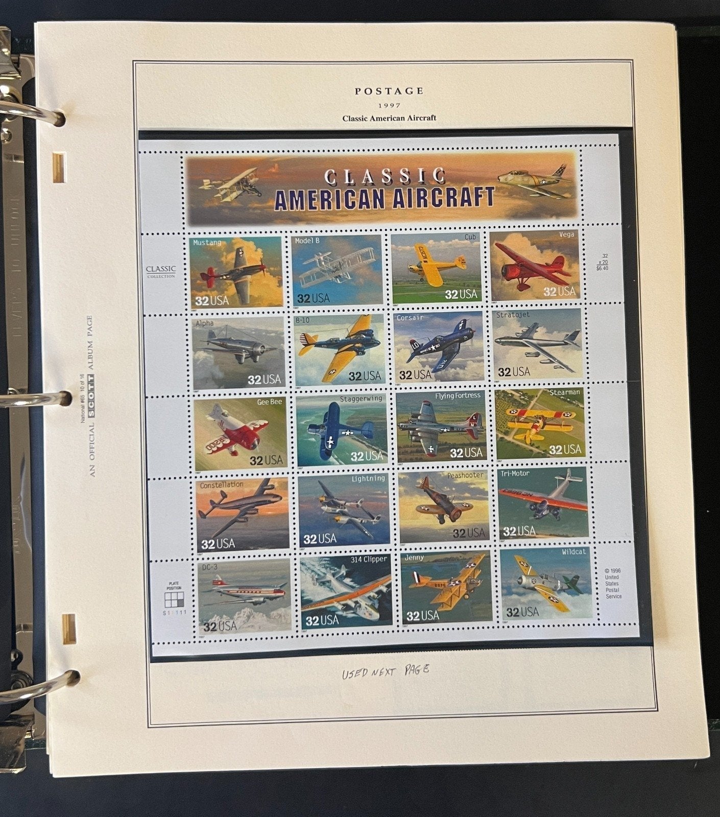 United States Stamp Collection Scott Album Mint & Used 1995-2000 ZAYIX