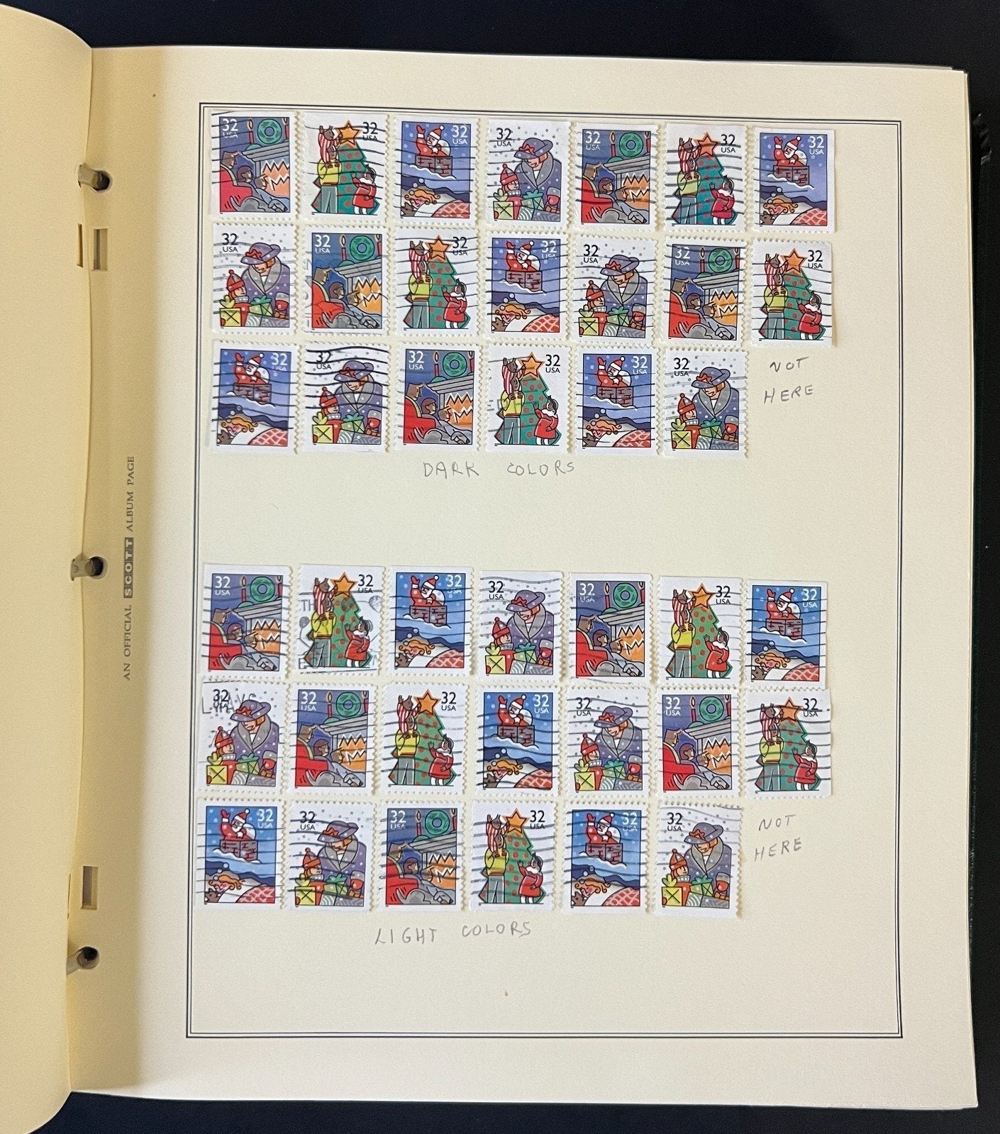 United States Stamp Collection Scott Album Mint & Used 1995-2000 ZAYIX