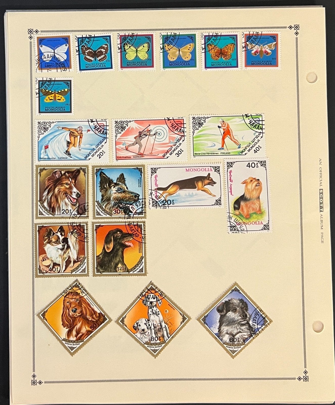 Mongolia Stamp Collection Pages 360 Stamps Mint & Used ZAYIX