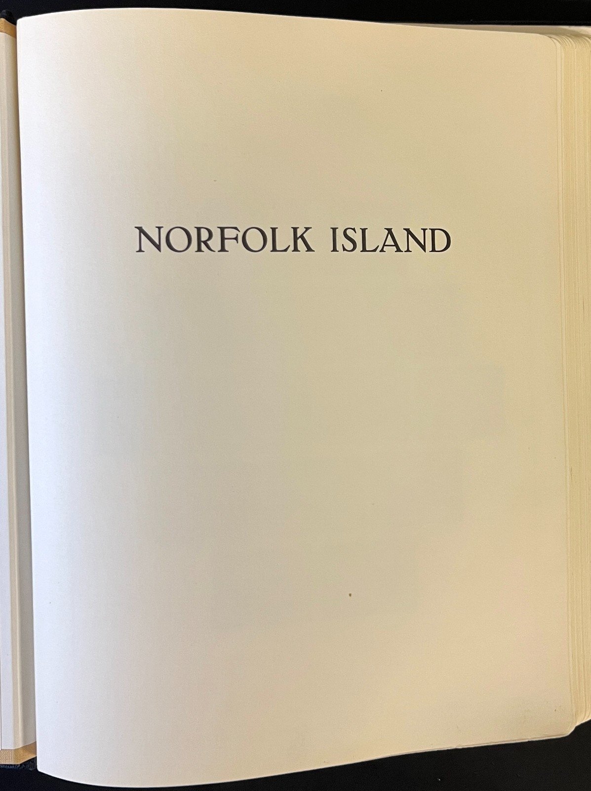 Norfolk Island Stamp Collection Album Mint (MNH) 1947-1989 ZAYIX