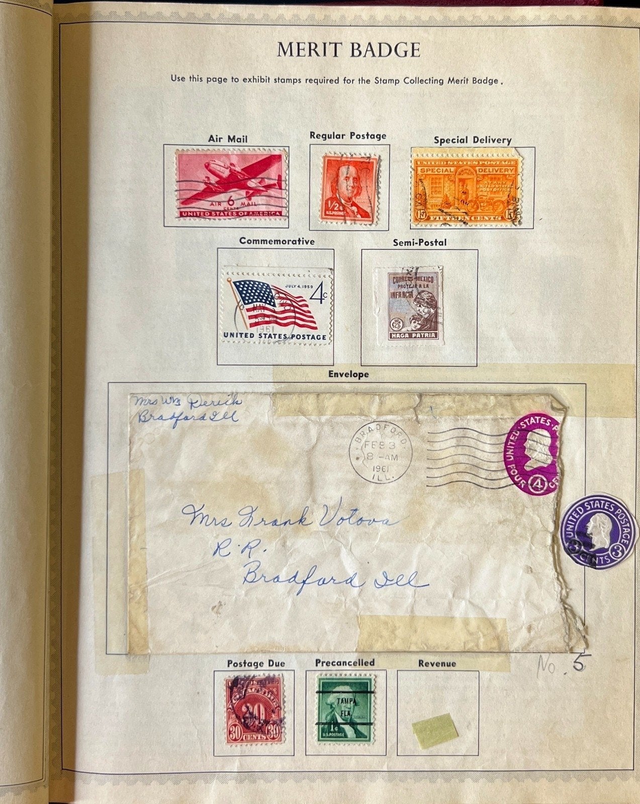World Wide Postage Stamp Collection Album Hundreds of Stamps Used ZAYIX