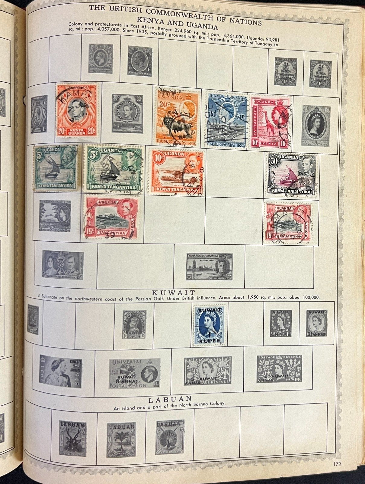 World Wide Postage Stamp Collection Album Hundreds of Stamps Used ZAYIX