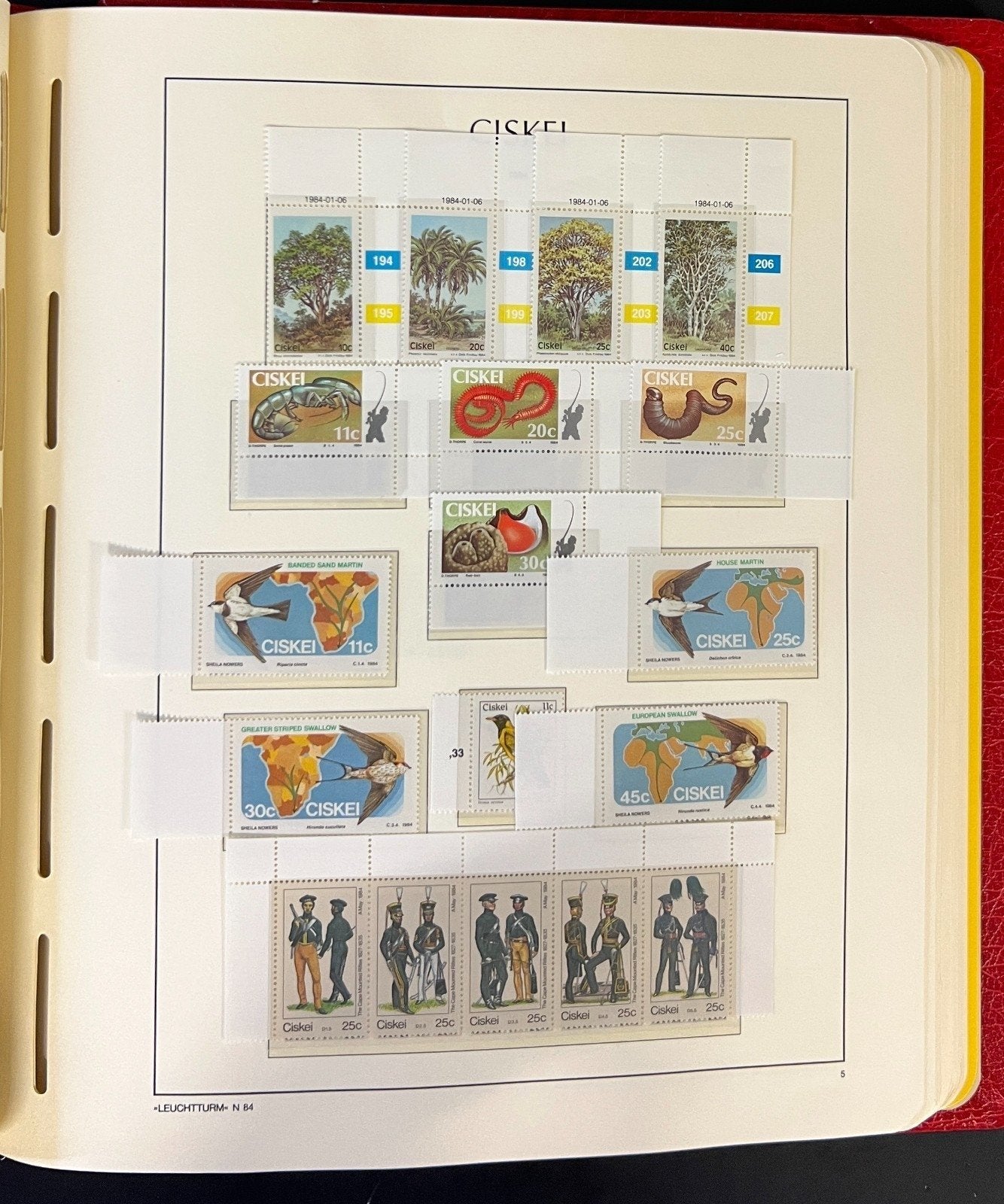 South Africa Venda Transkei Ciskei Stamp Collection Lighthouse Album MNH ZAYIX