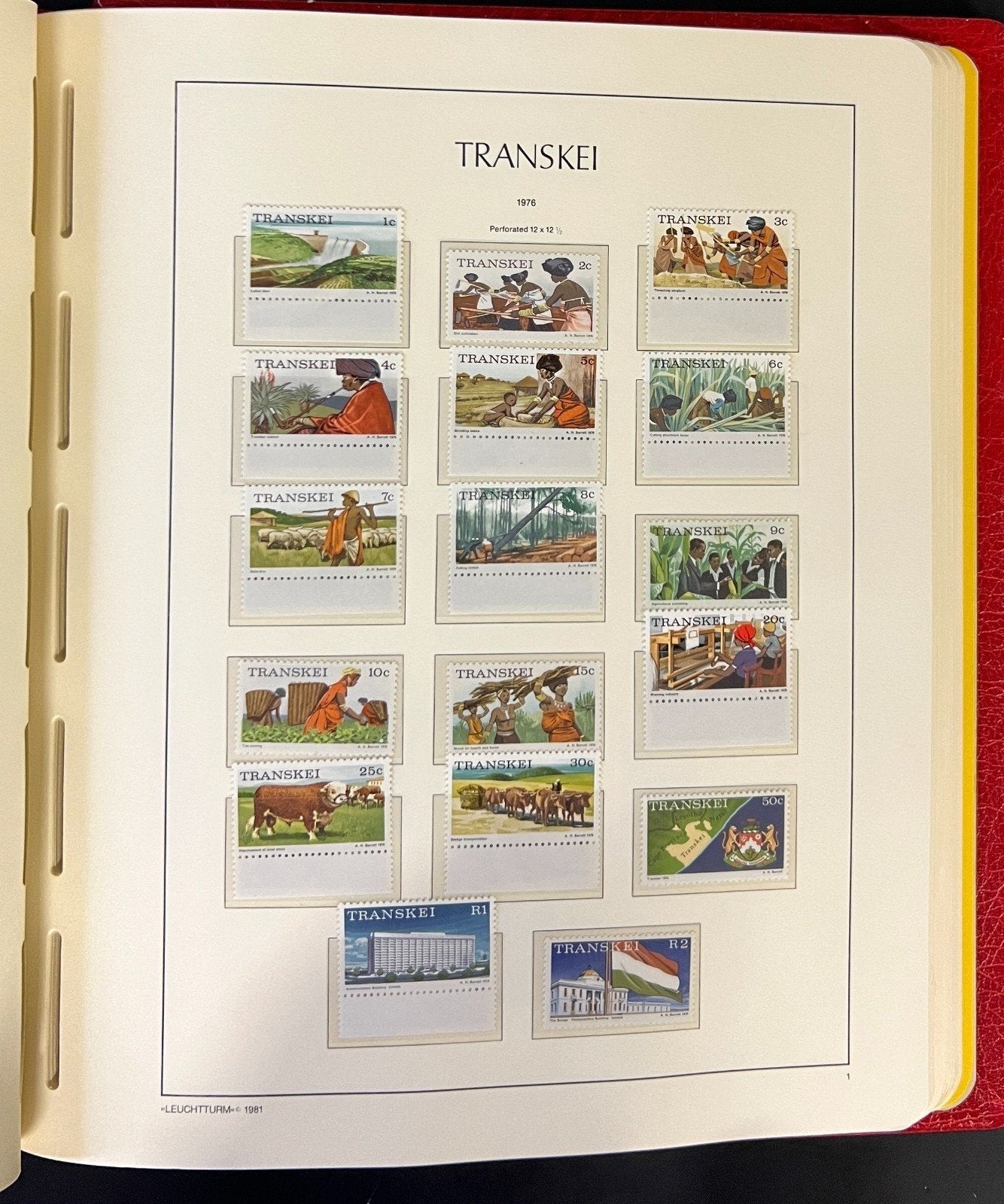 South Africa Venda Transkei Ciskei Stamp Collection Lighthouse Album MNH ZAYIX