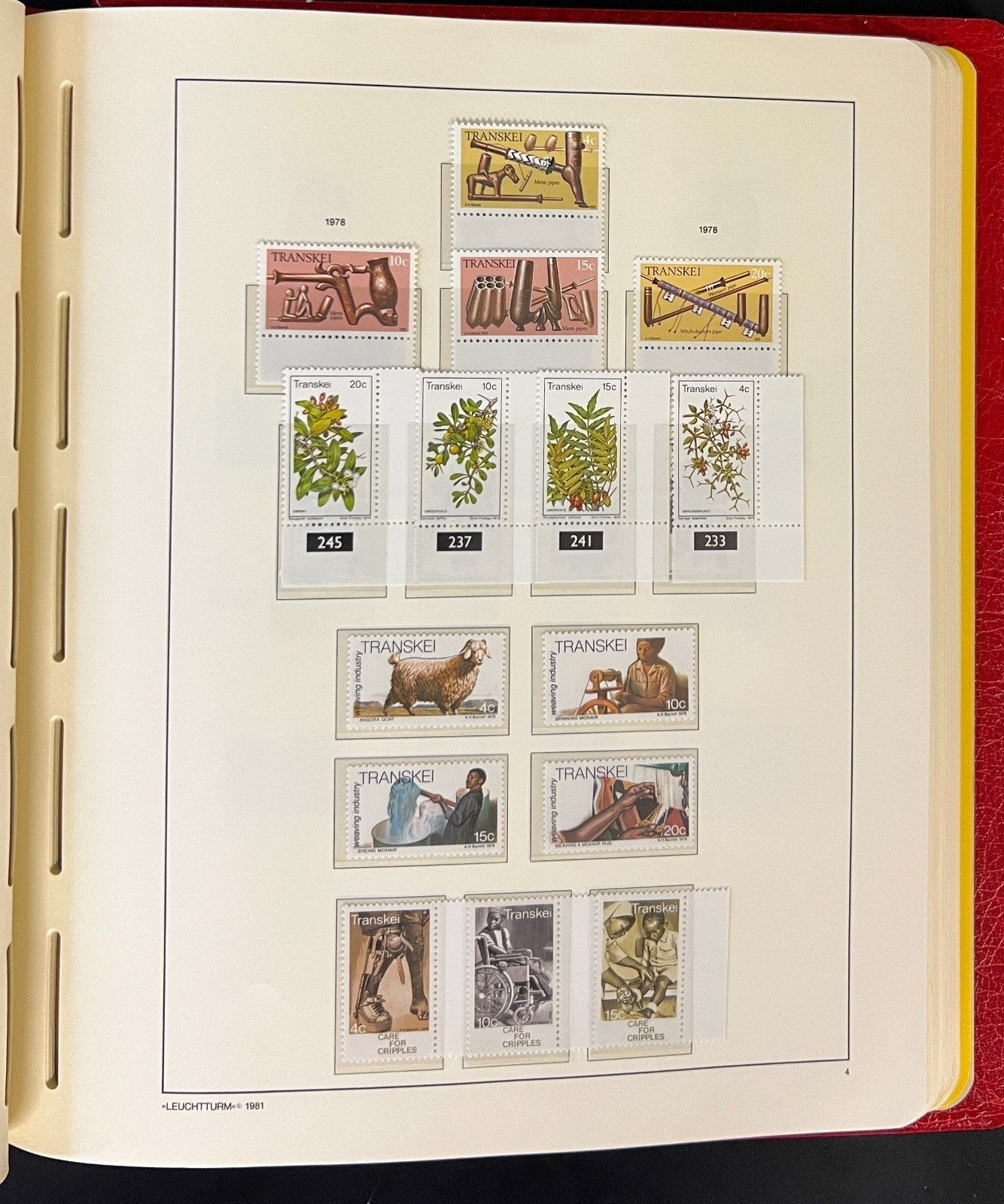 South Africa Venda Transkei Ciskei Stamp Collection Lighthouse Album MNH ZAYIX