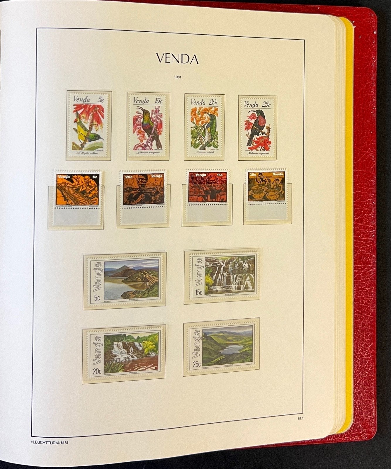South Africa Venda Transkei Ciskei Stamp Collection Lighthouse Album MNH ZAYIX