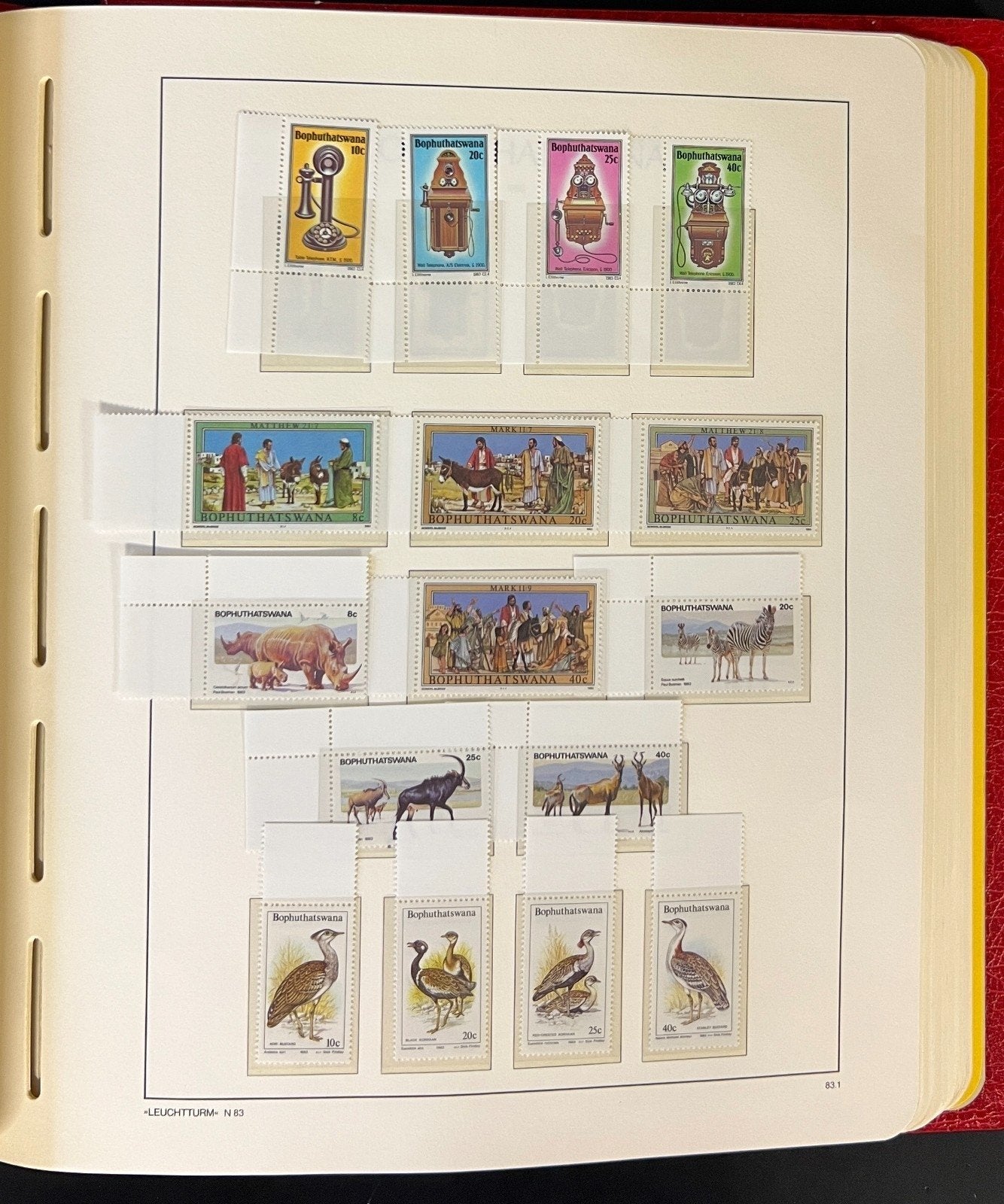 South Africa Venda Transkei Ciskei Stamp Collection Lighthouse Album MNH ZAYIX