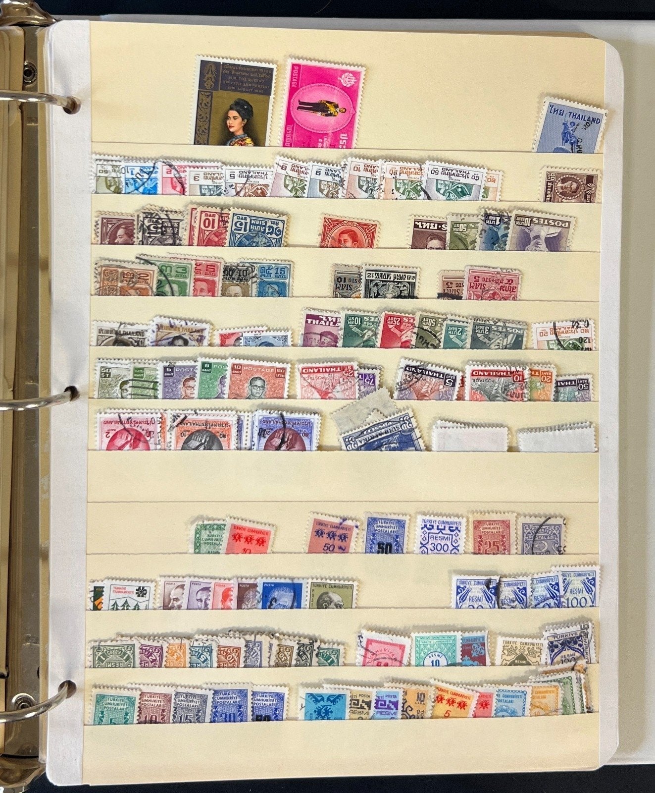 World Wide Stamp Collection 26 Stock Pages Used Thousands of Stamps ZAYIX