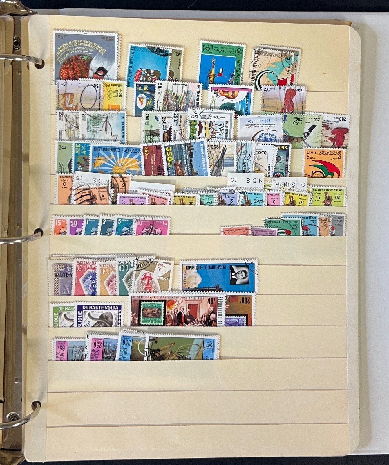 World Wide Stamp Collection 26 Stock Pages Used Thousands of Stamps ZAYIX